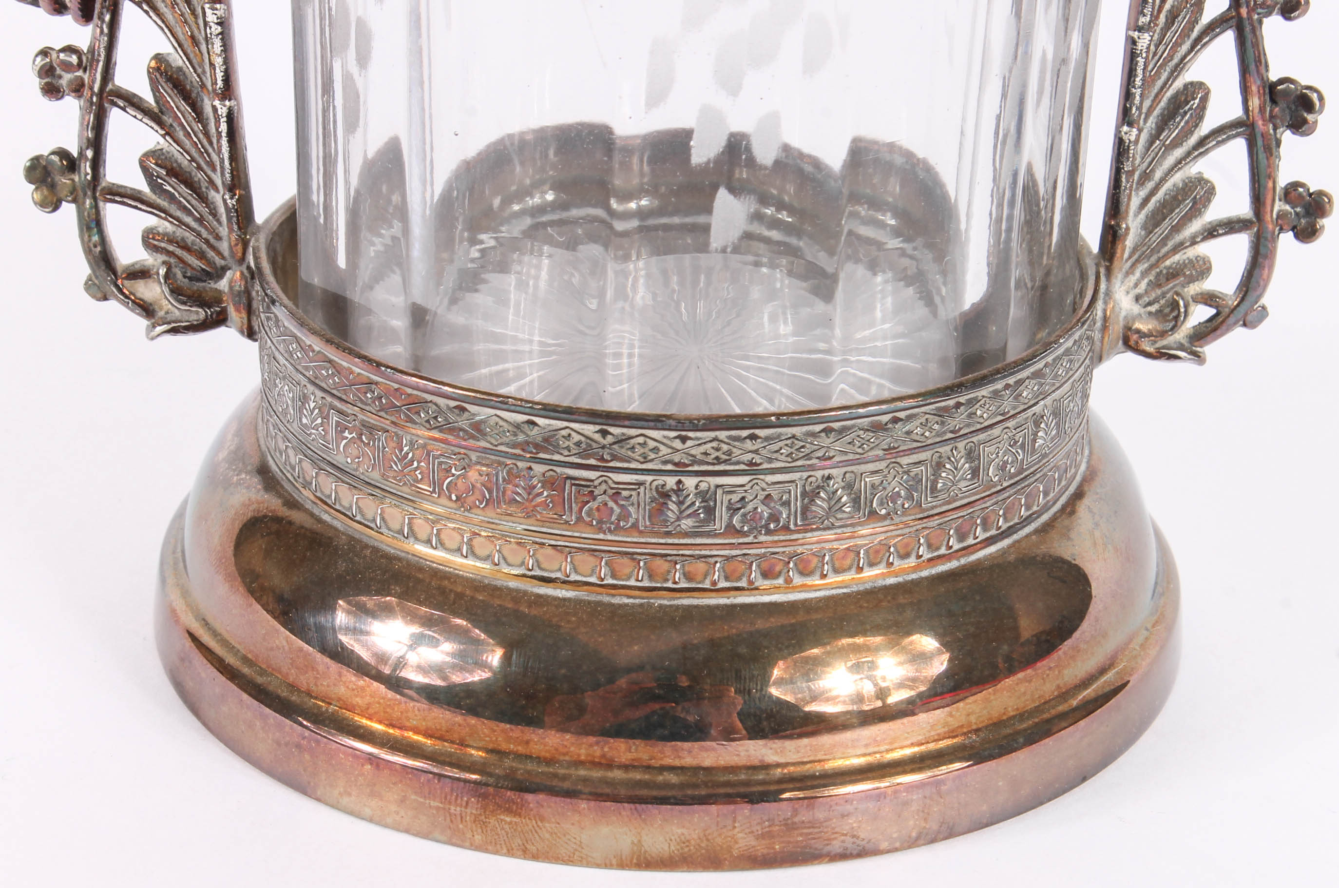 Vintage Silver Plated Pickle Castor