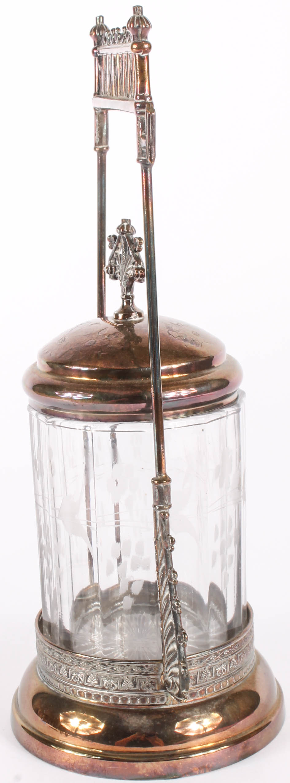 Vintage Silver Plated Pickle Castor