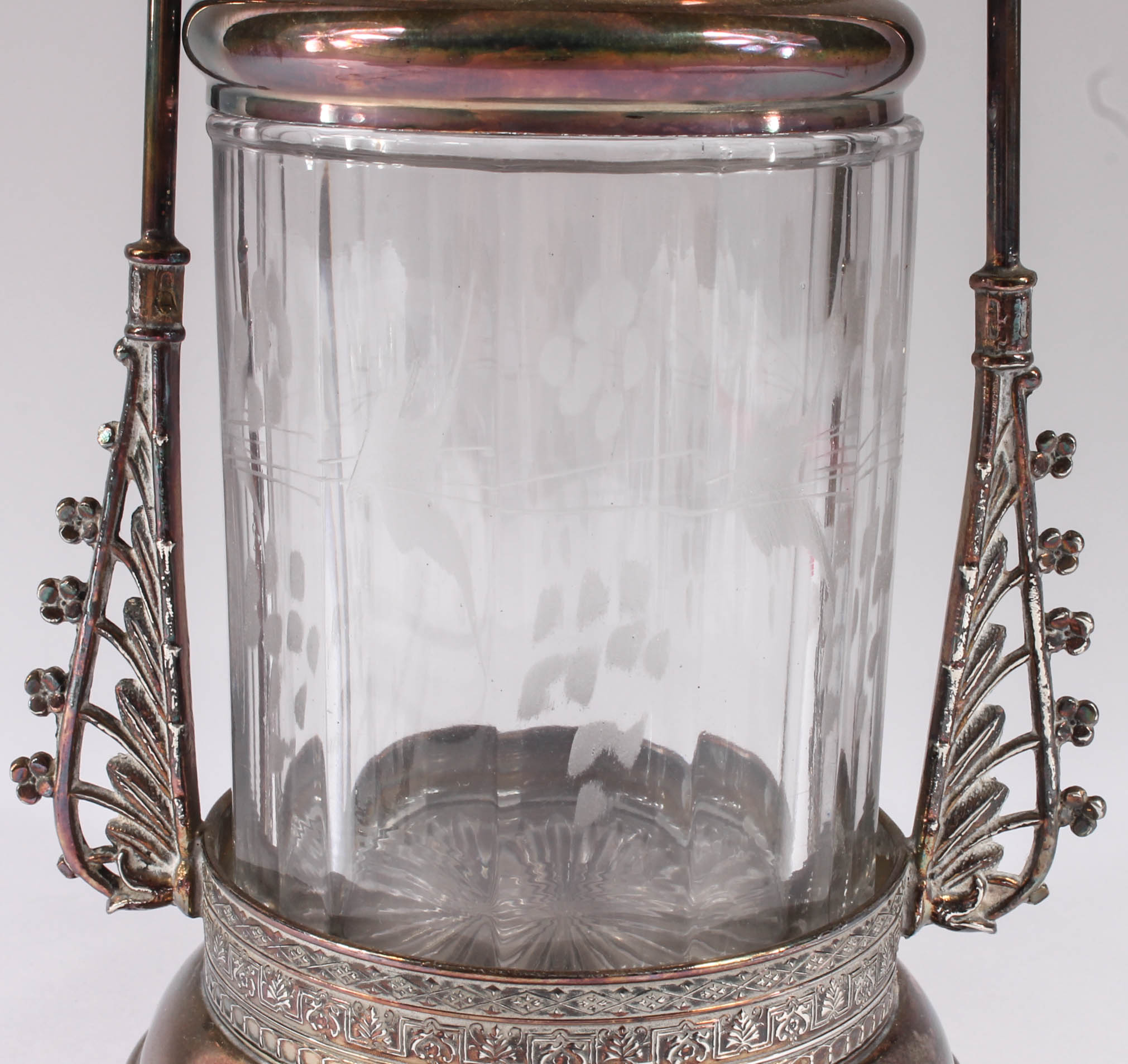 Vintage Silver Plated Pickle Castor