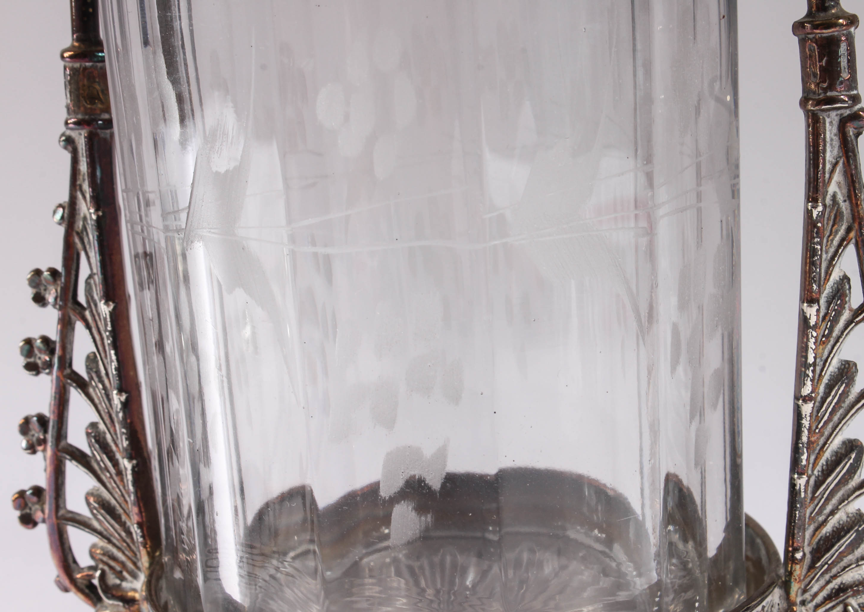 Vintage Silver Plated Pickle Castor