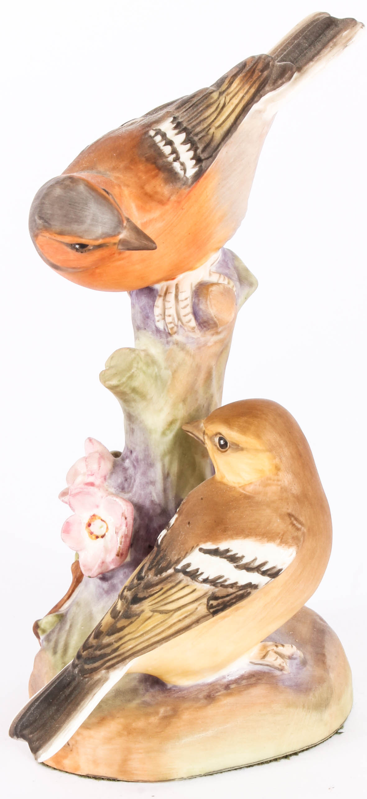 Royal Worcester Hand-Painted Bird Figurines
