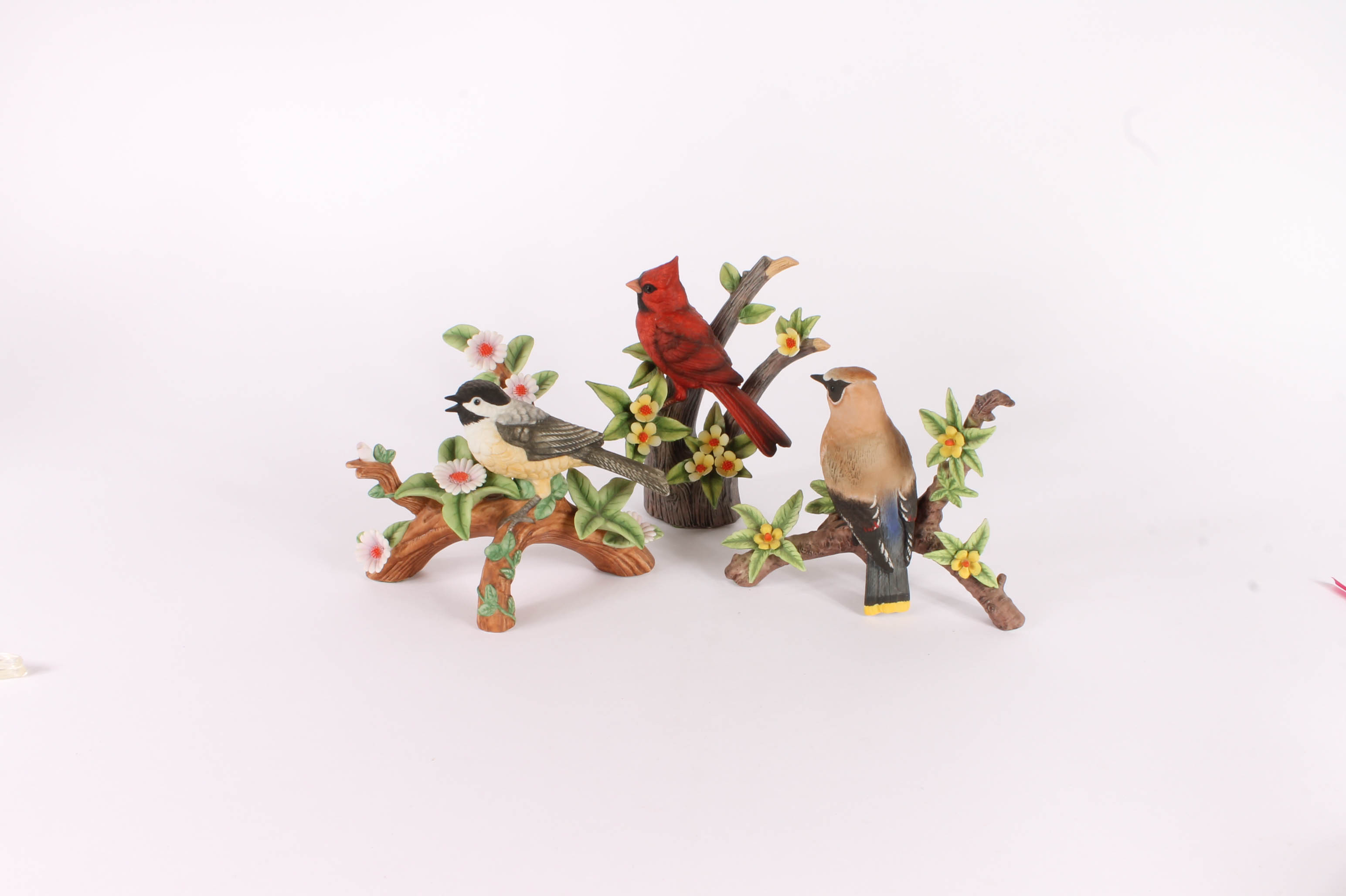 The Danbury Mint "The Song Bird" Series Figurines