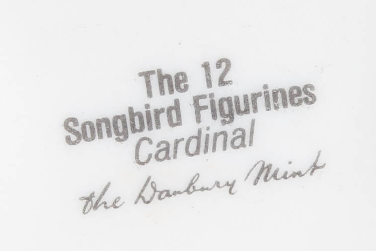 The Danbury Mint "The Song Bird" Series Figurines
