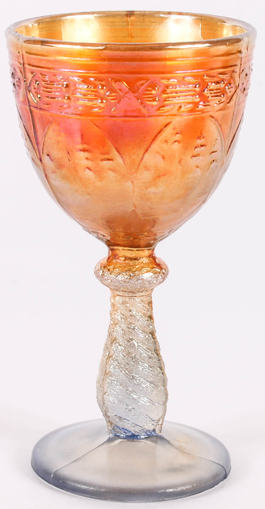 Orange Carnival Glass Assortment