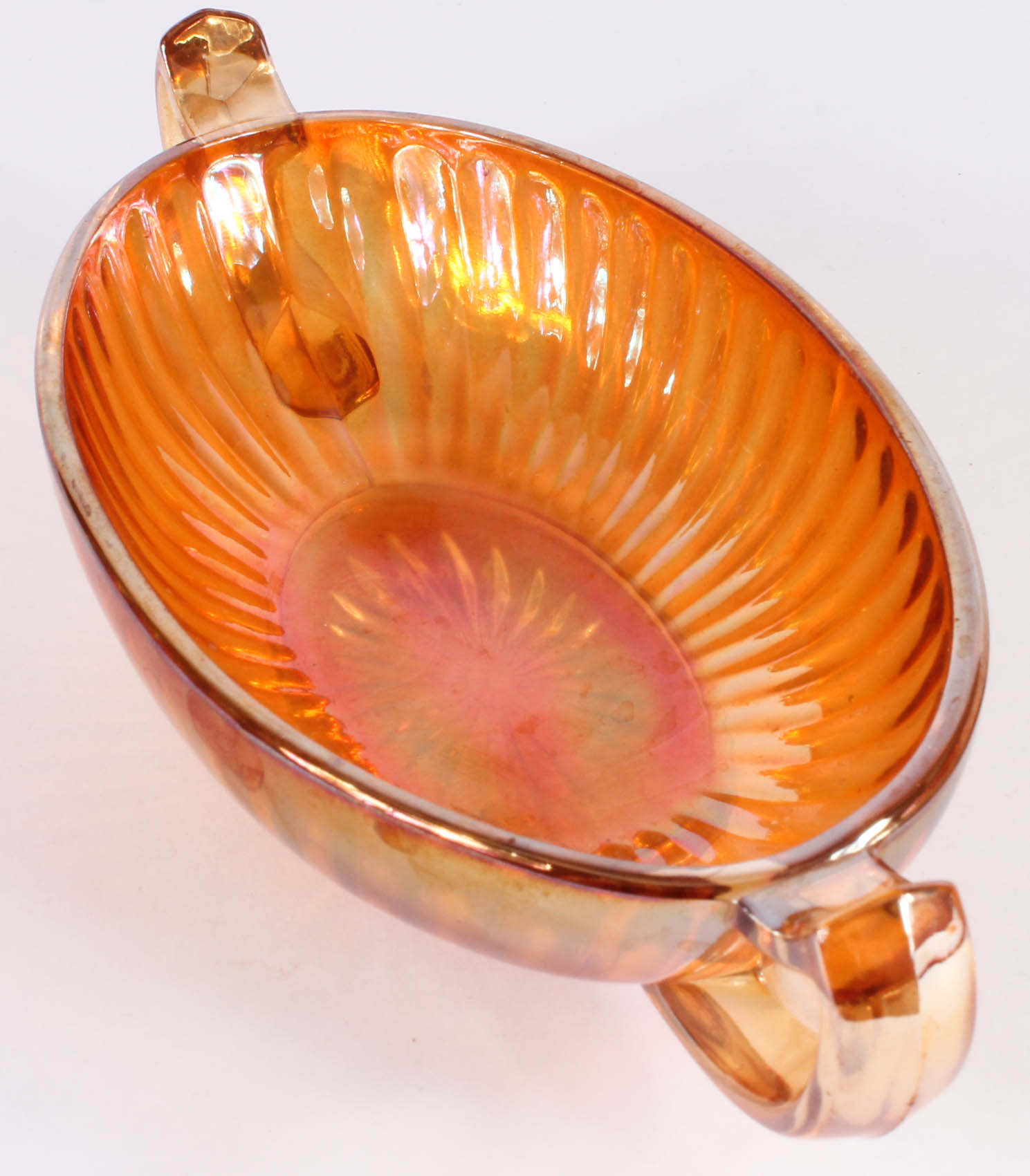 Orange Carnival Glass Assortment