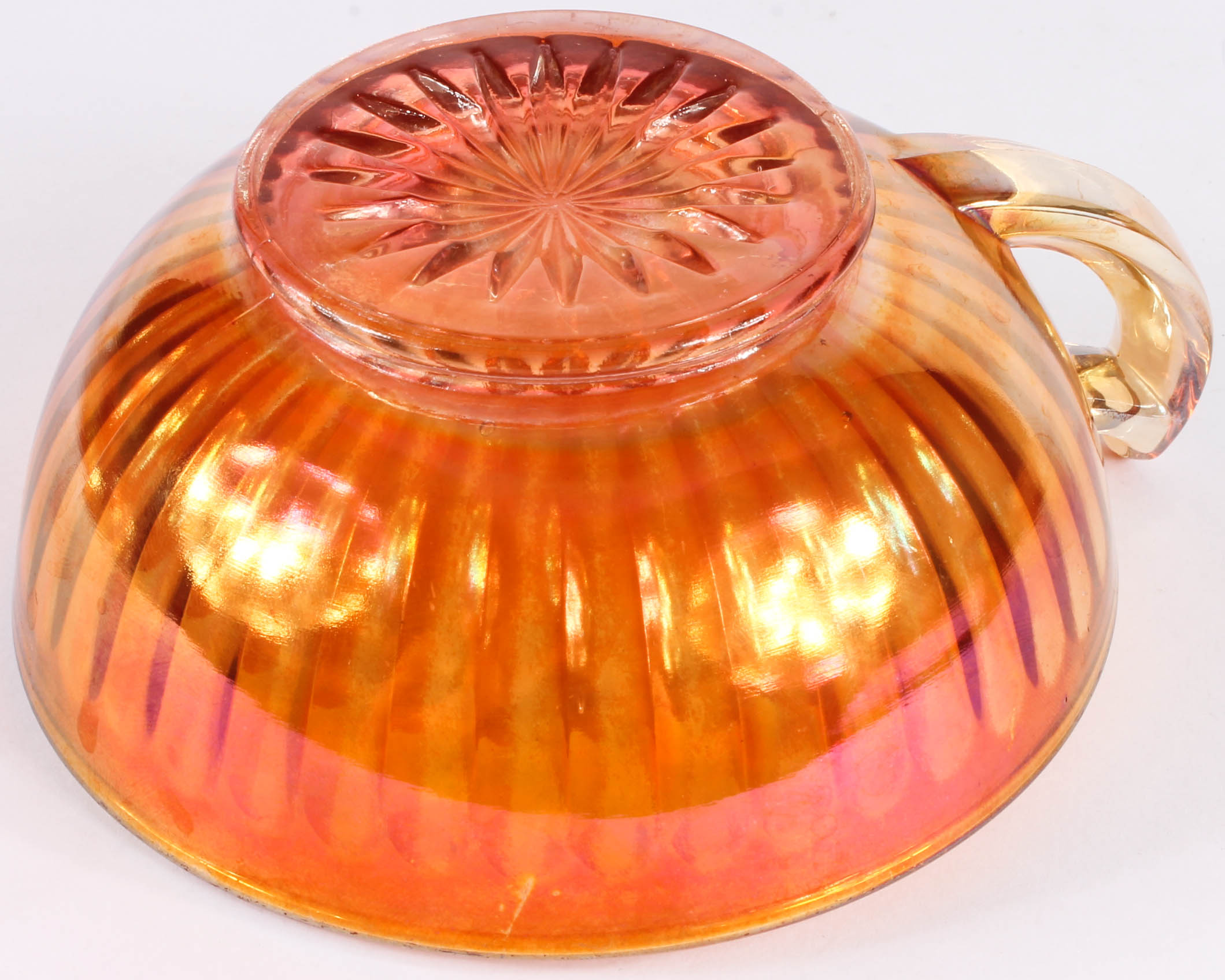 Orange Carnival Glass Assortment