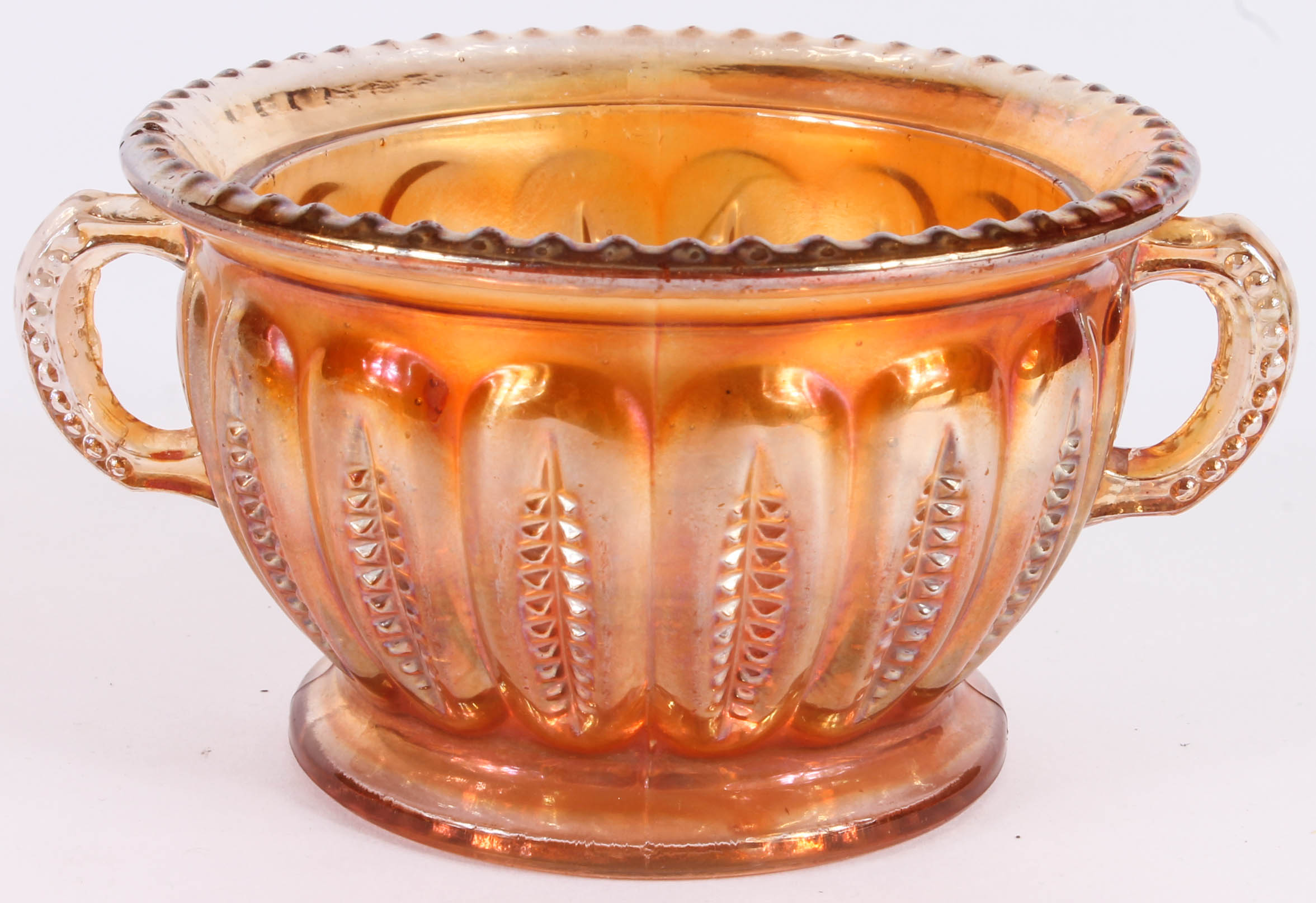 Orange Carnival Glass Assortment