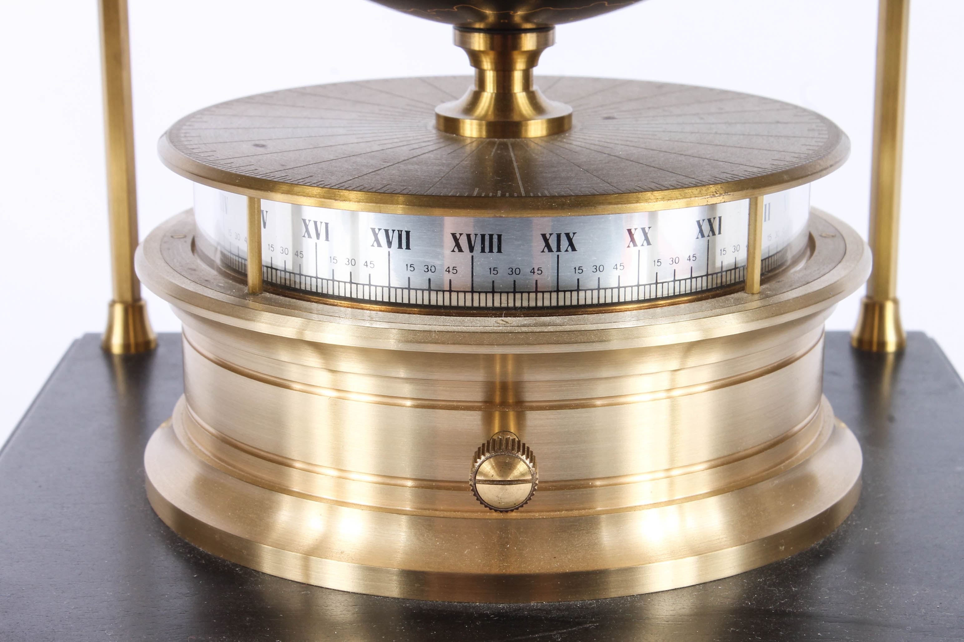 Vintage Royal Geographic Society International Time Zone Clock