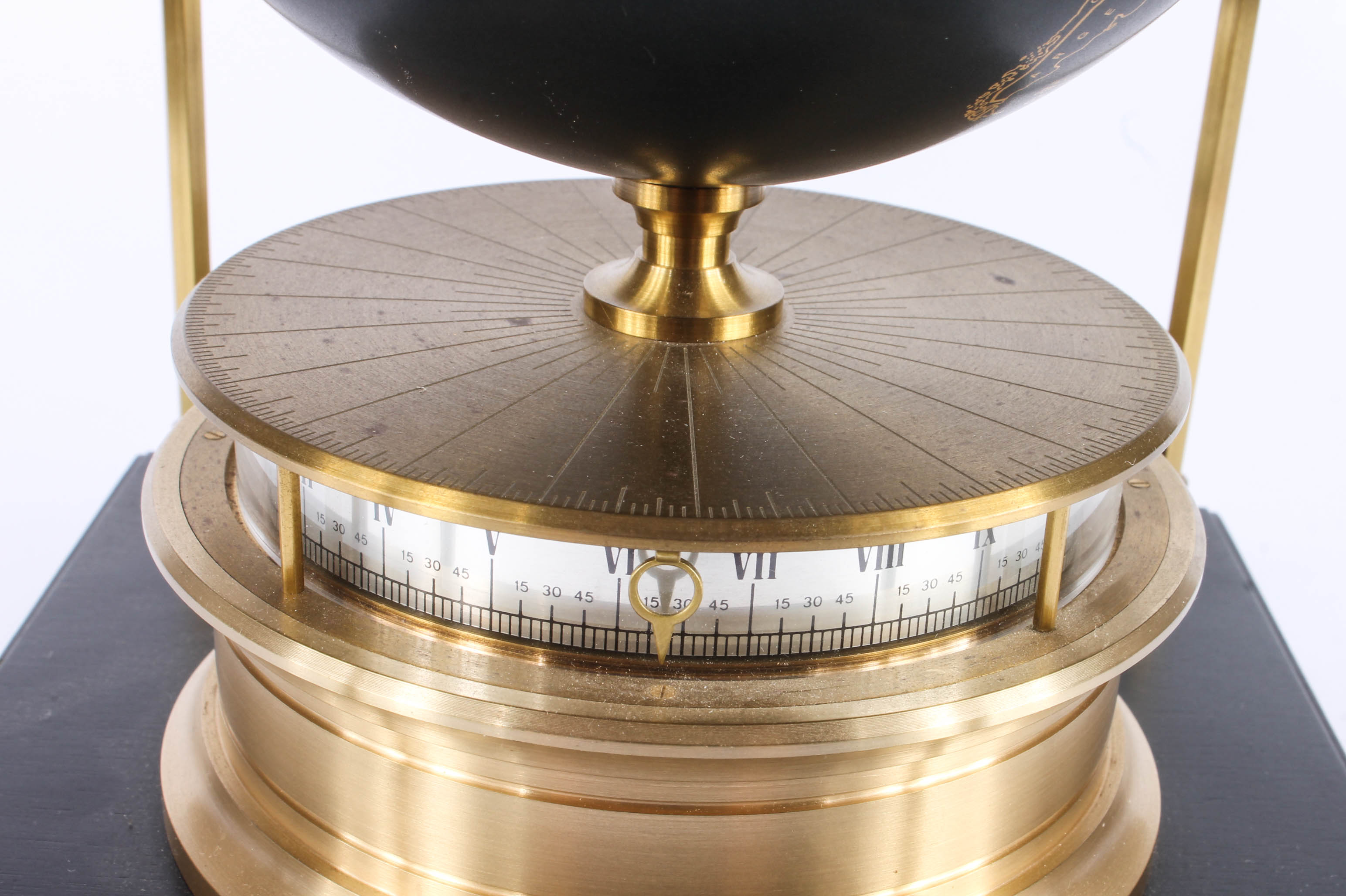 Vintage Royal Geographic Society International Time Zone Clock