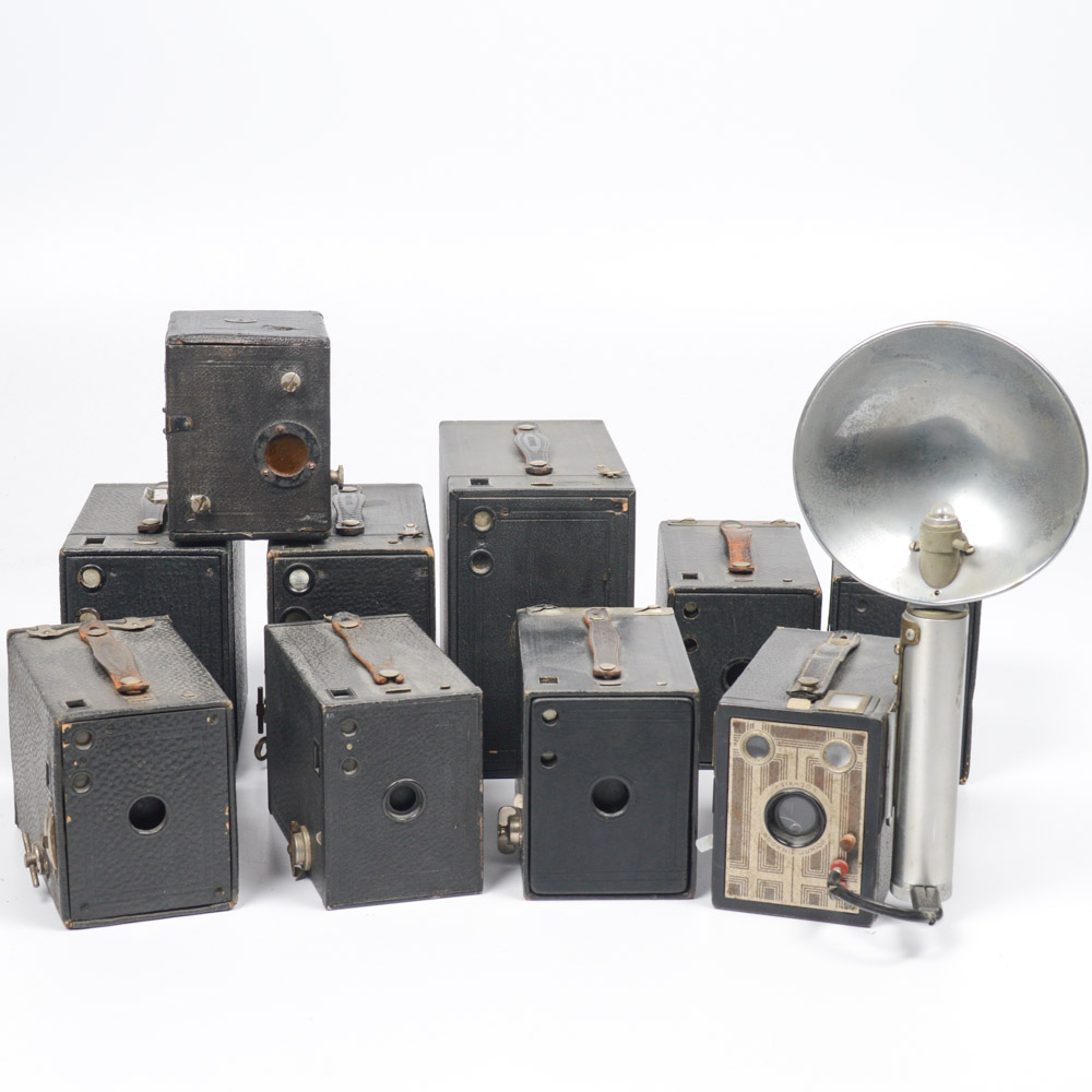 Vintage Brownie Box Cameras