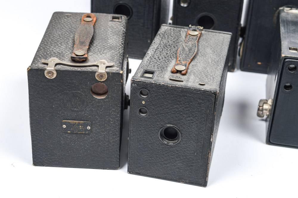 Vintage Brownie Box Cameras