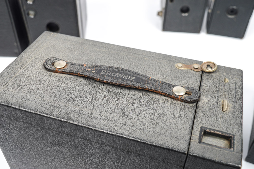 Vintage Brownie Box Cameras