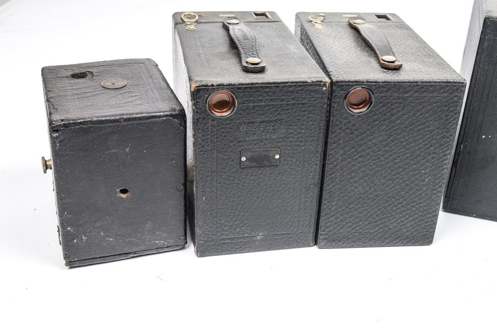 Vintage Brownie Box Cameras