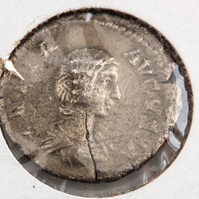 Ancient Roman Imperial Silver Denarius of Julia Domna