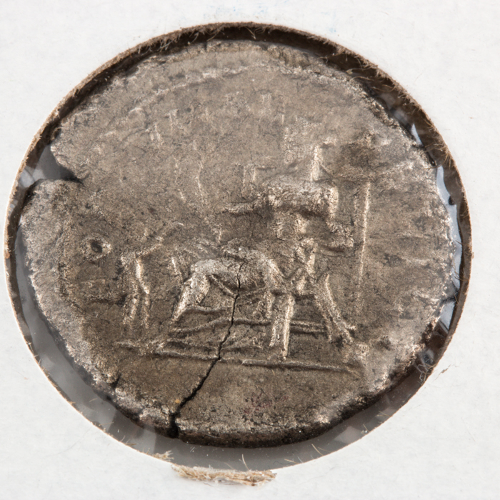 Ancient Roman Imperial Silver Denarius of Julia Domna