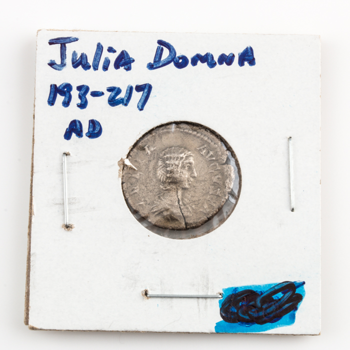 Ancient Roman Imperial Silver Denarius of Julia Domna