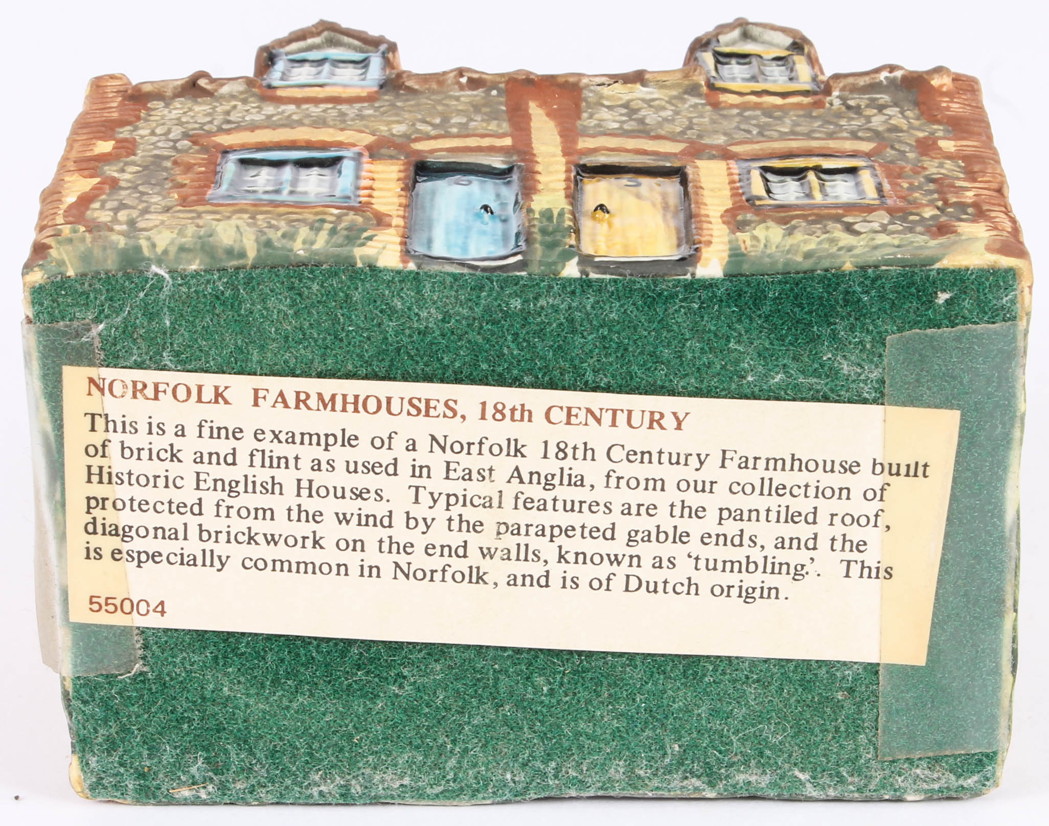 Van Hill Pottery "Traditional Houses & Cottages of Great Britain" Figurines