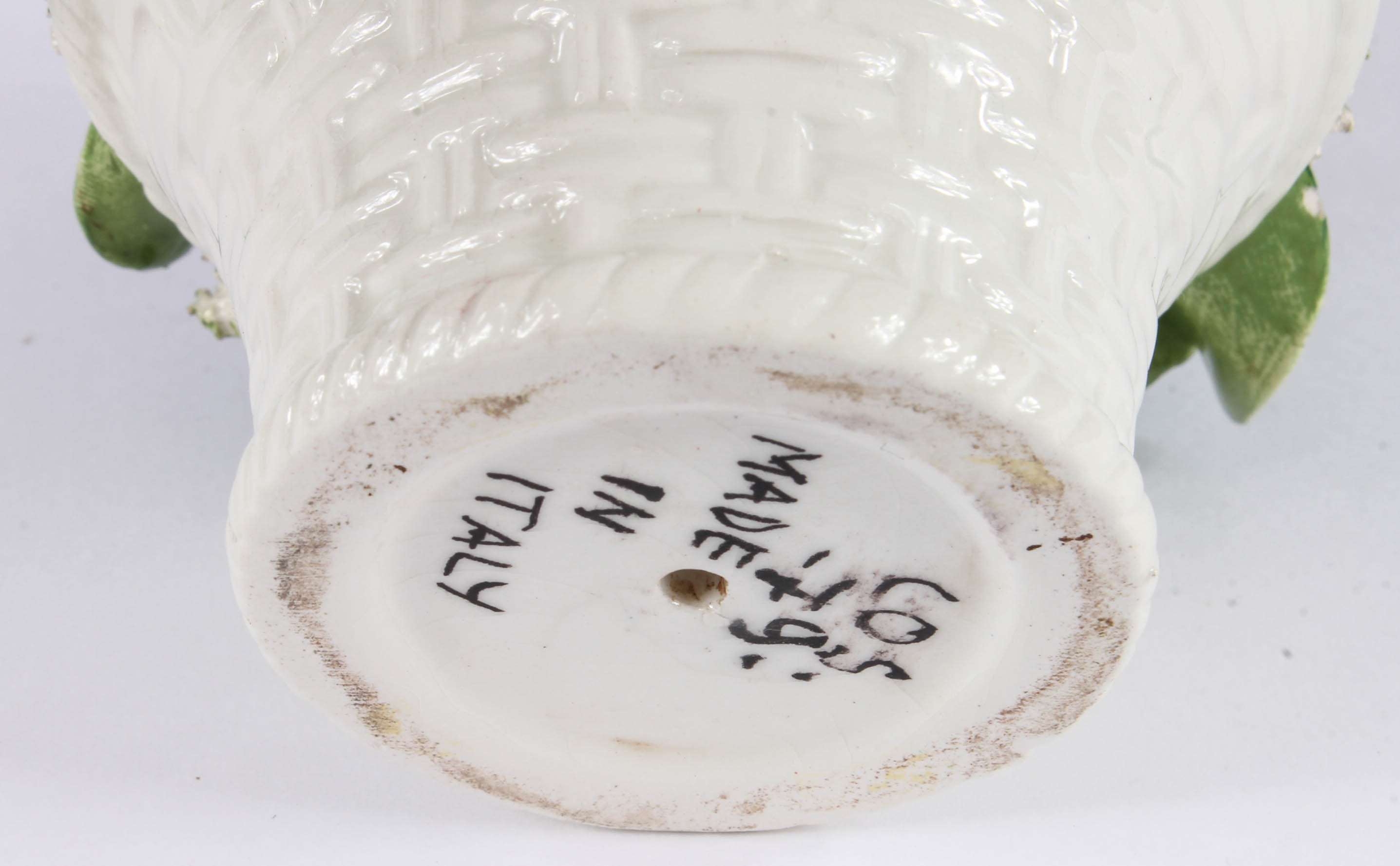 Porcelain Floral Arrangement Figurines