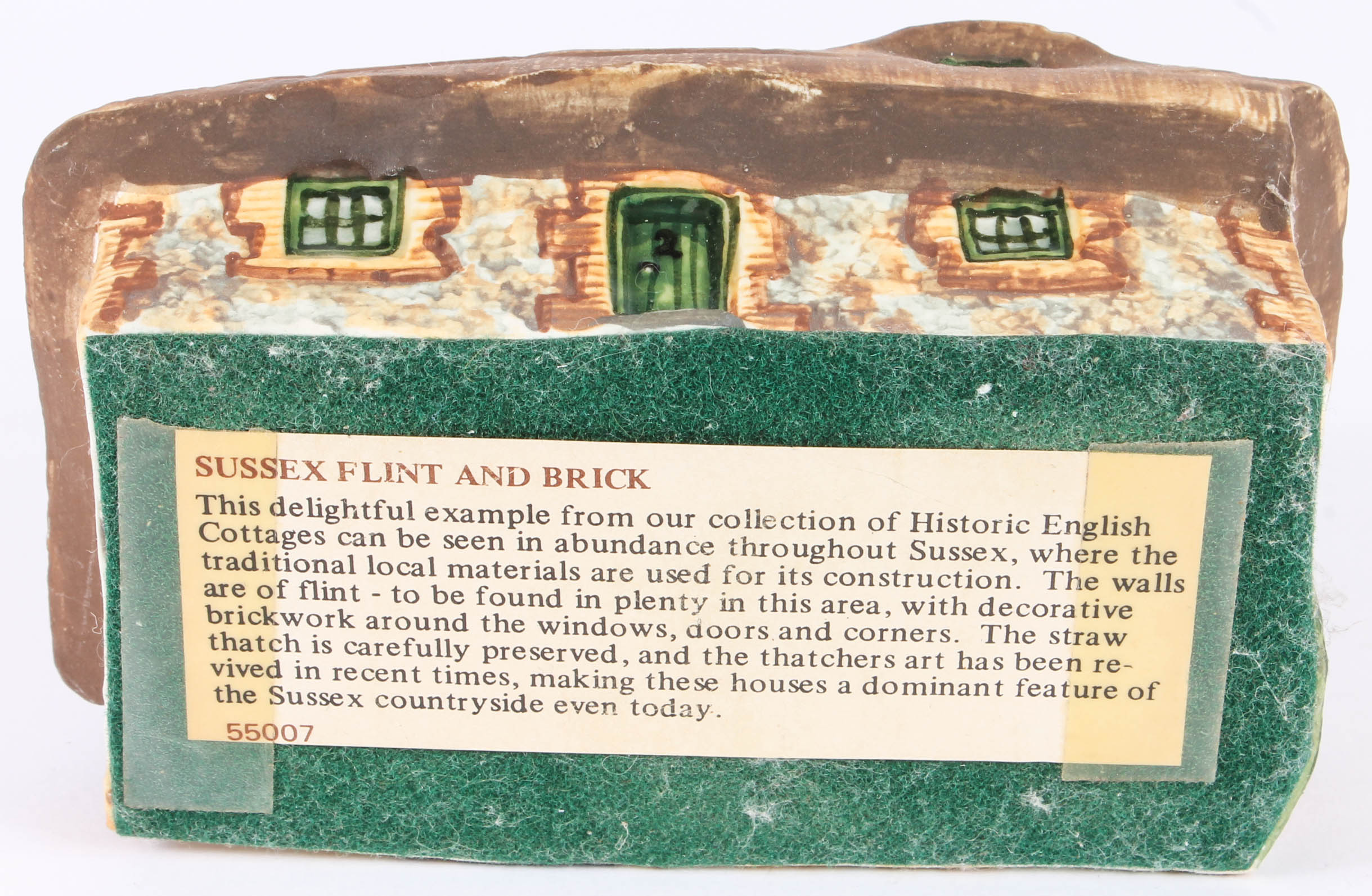 Van Hill Pottery "Traditional Houses & Cottages of Great Britain" Figurines