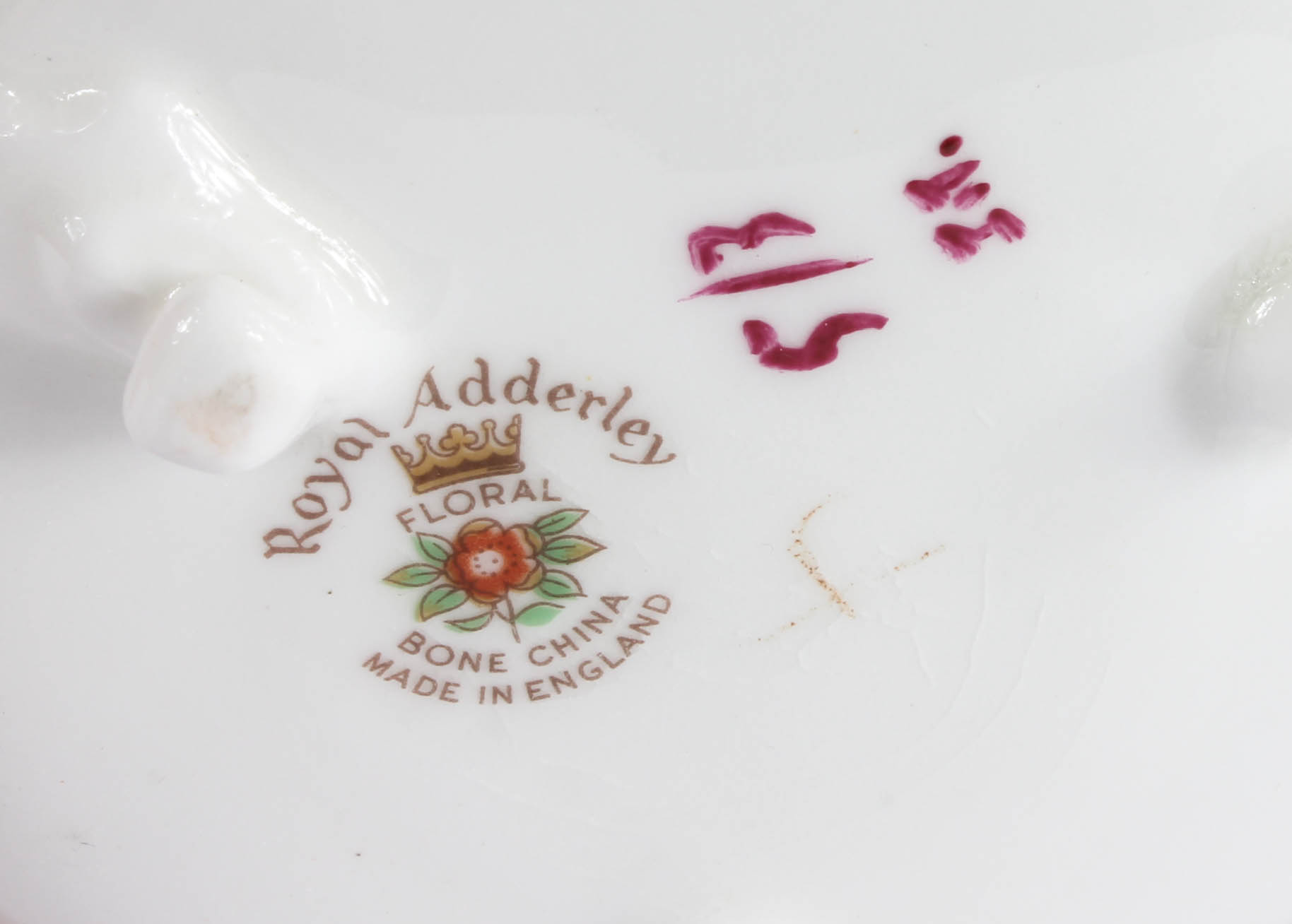 Porcelain Floral Arrangement Figurines