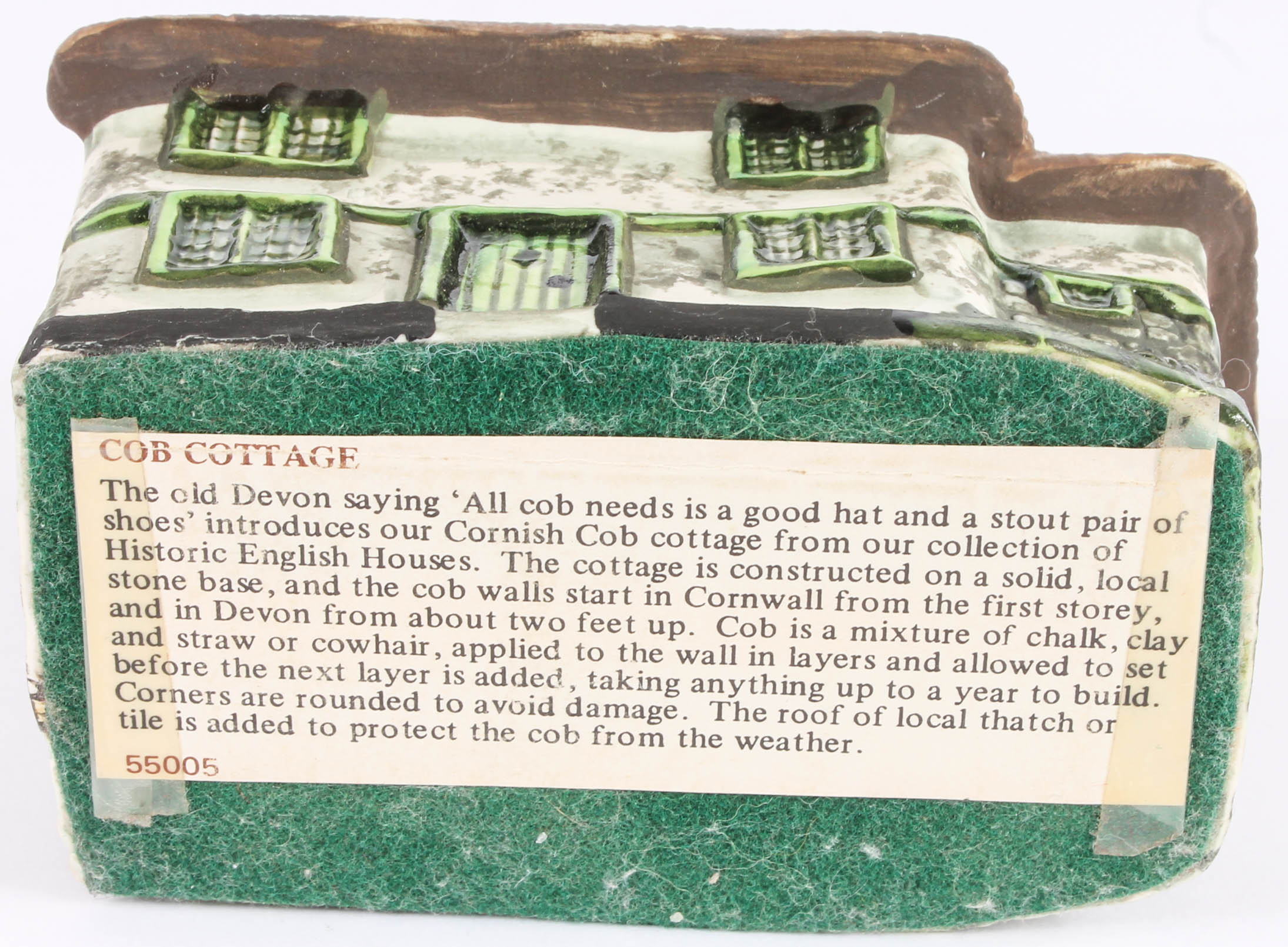 Van Hill Pottery "Traditional Houses & Cottages of Great Britain" Figurines