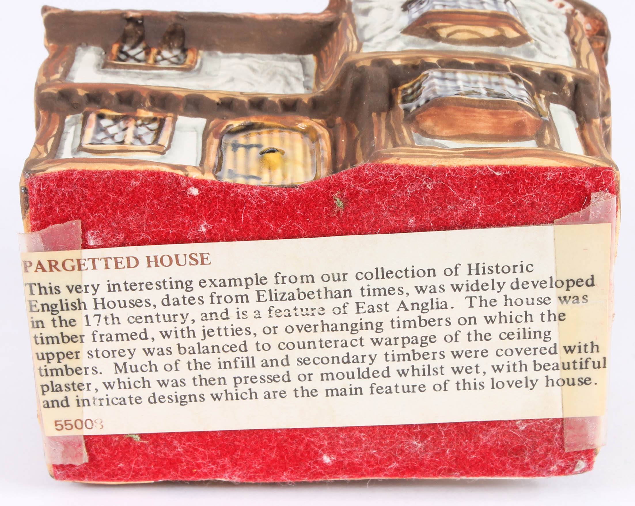 Van Hill Pottery "Traditional Houses & Cottages of Great Britain" Figurines