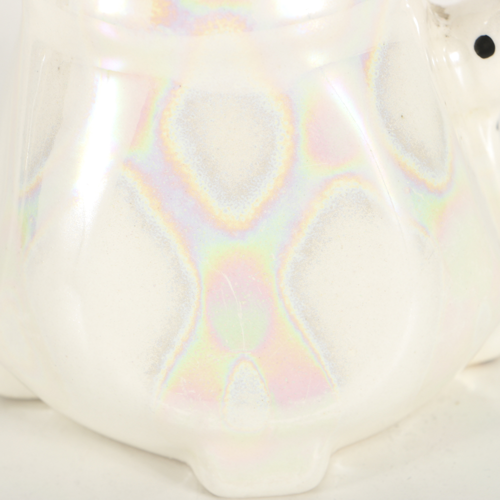 Czechoslovakia Pottery Vases and Luster Pitcher