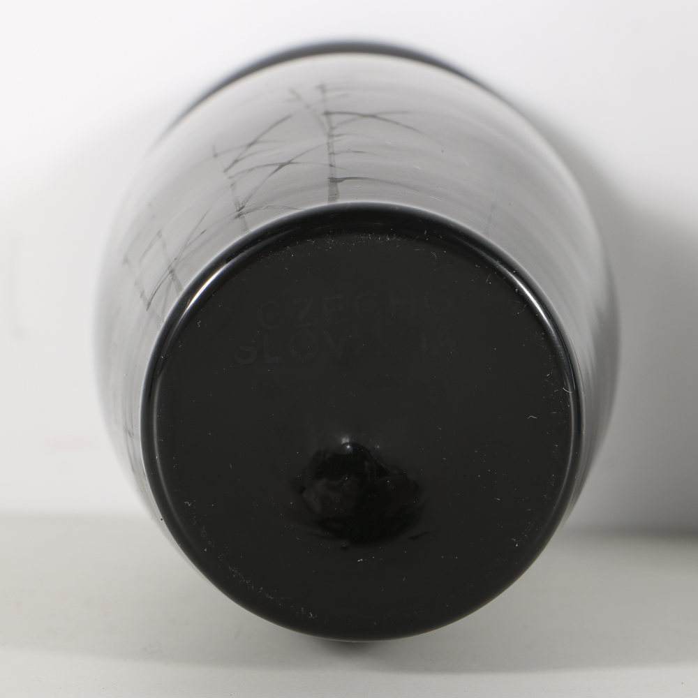 Czechoslovakia Pottery Vases and Luster Pitcher