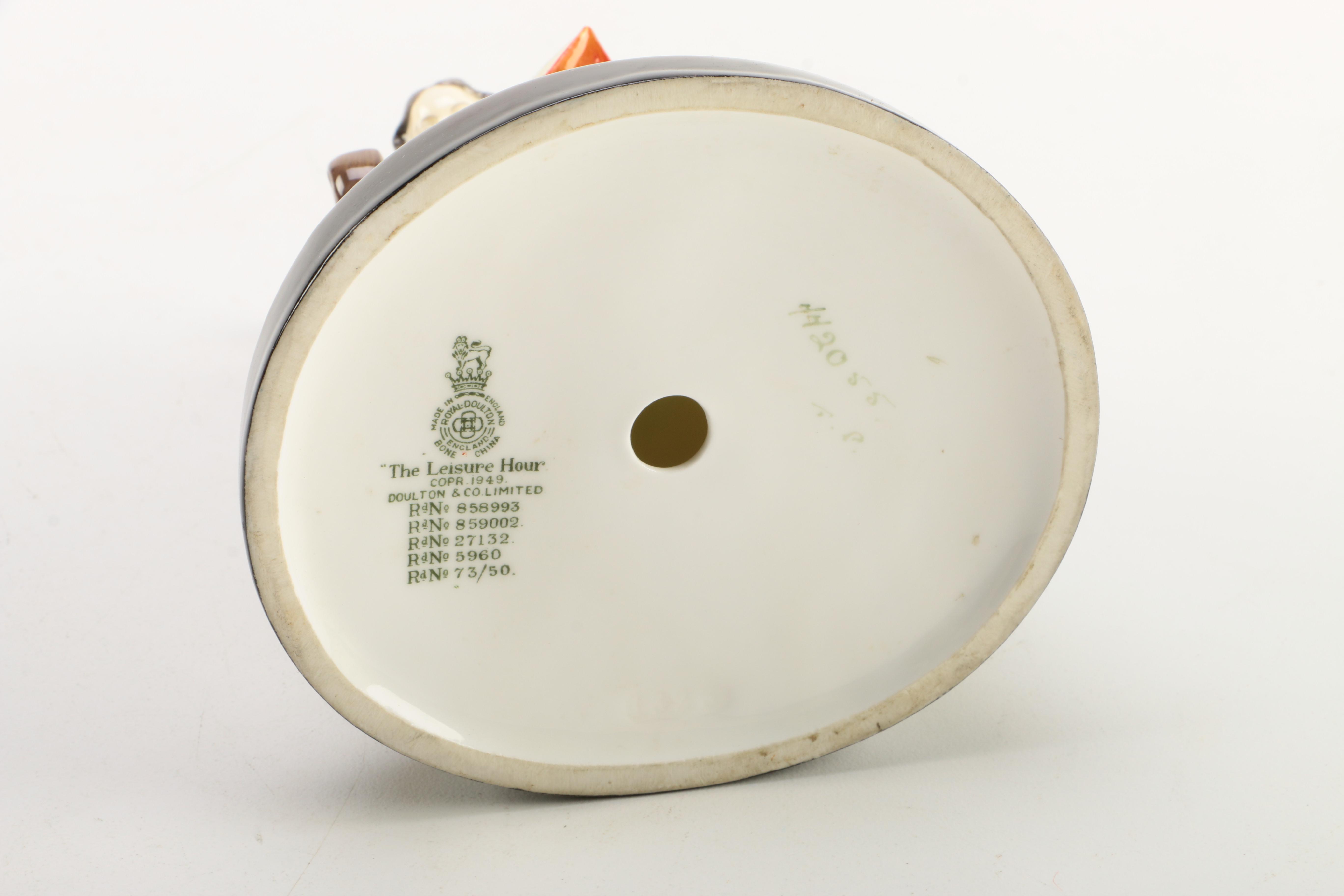 Royal Doulton Figurines Including "The Leisure Hour"