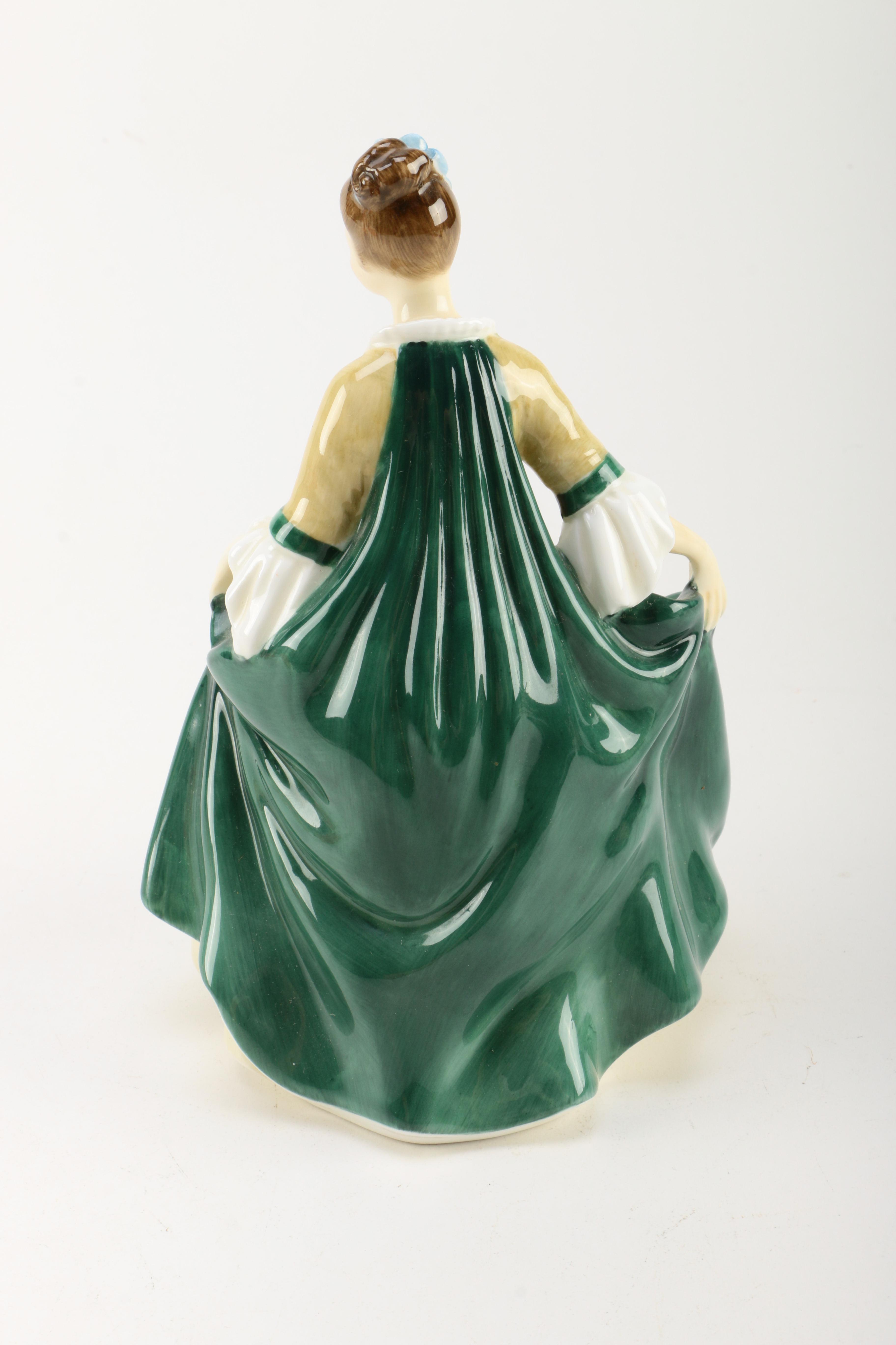 Royal Doulton Figurines Including "The Leisure Hour"