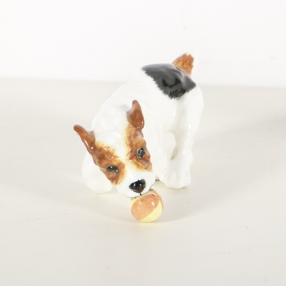 Assorted Porcelain Dog Figurines