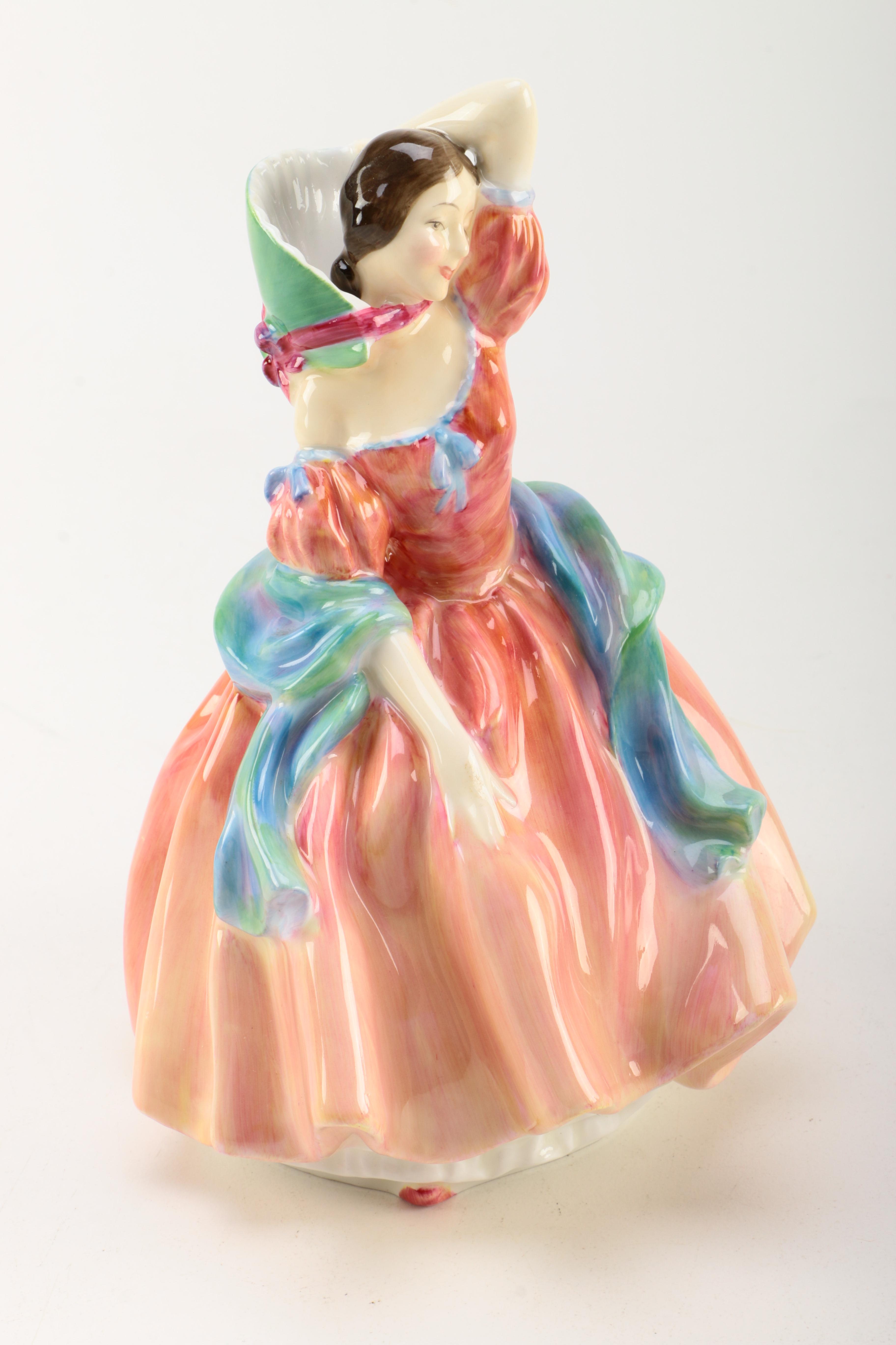 Royal Doulton Figurines Including "The Leisure Hour"