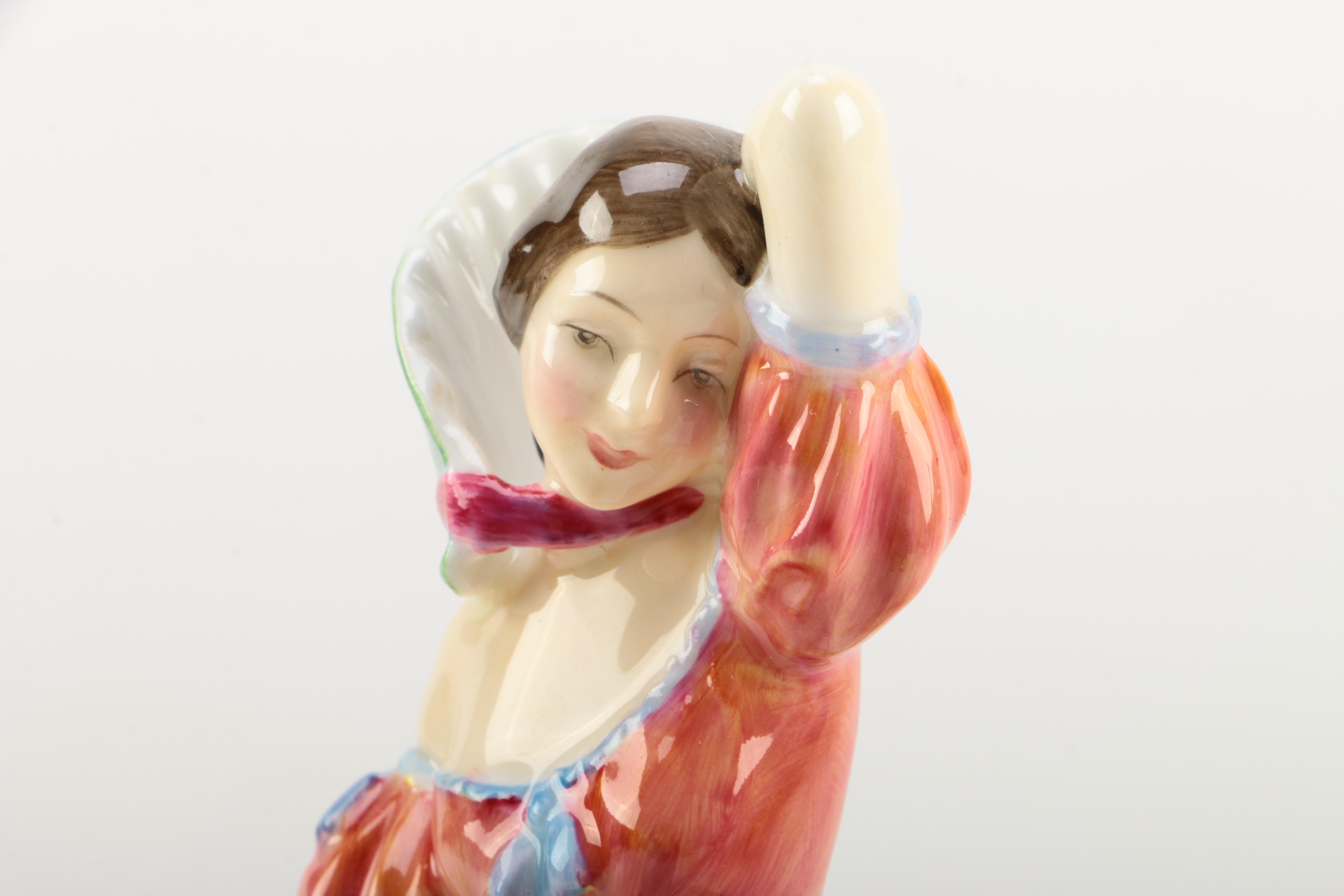 Royal Doulton Figurines Including "The Leisure Hour"