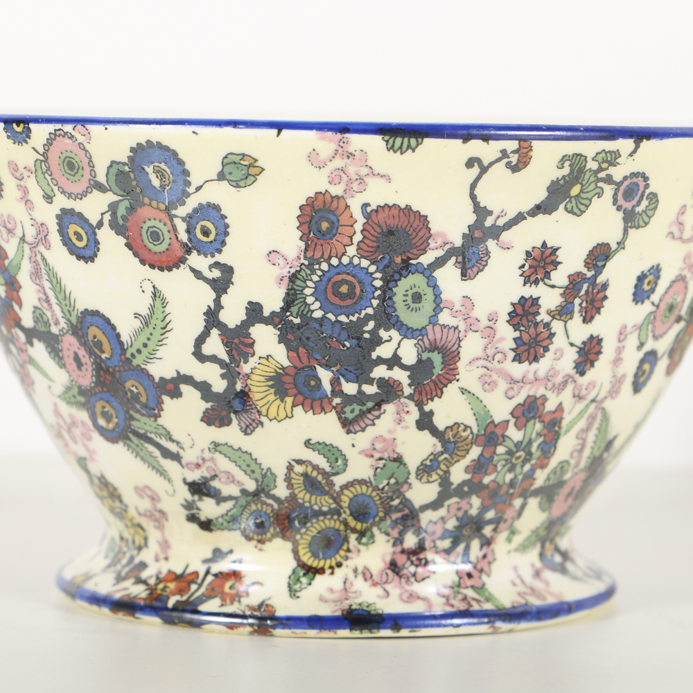 Crown Ducal Lidded Candy Dish and Hammersley Lidded Compote