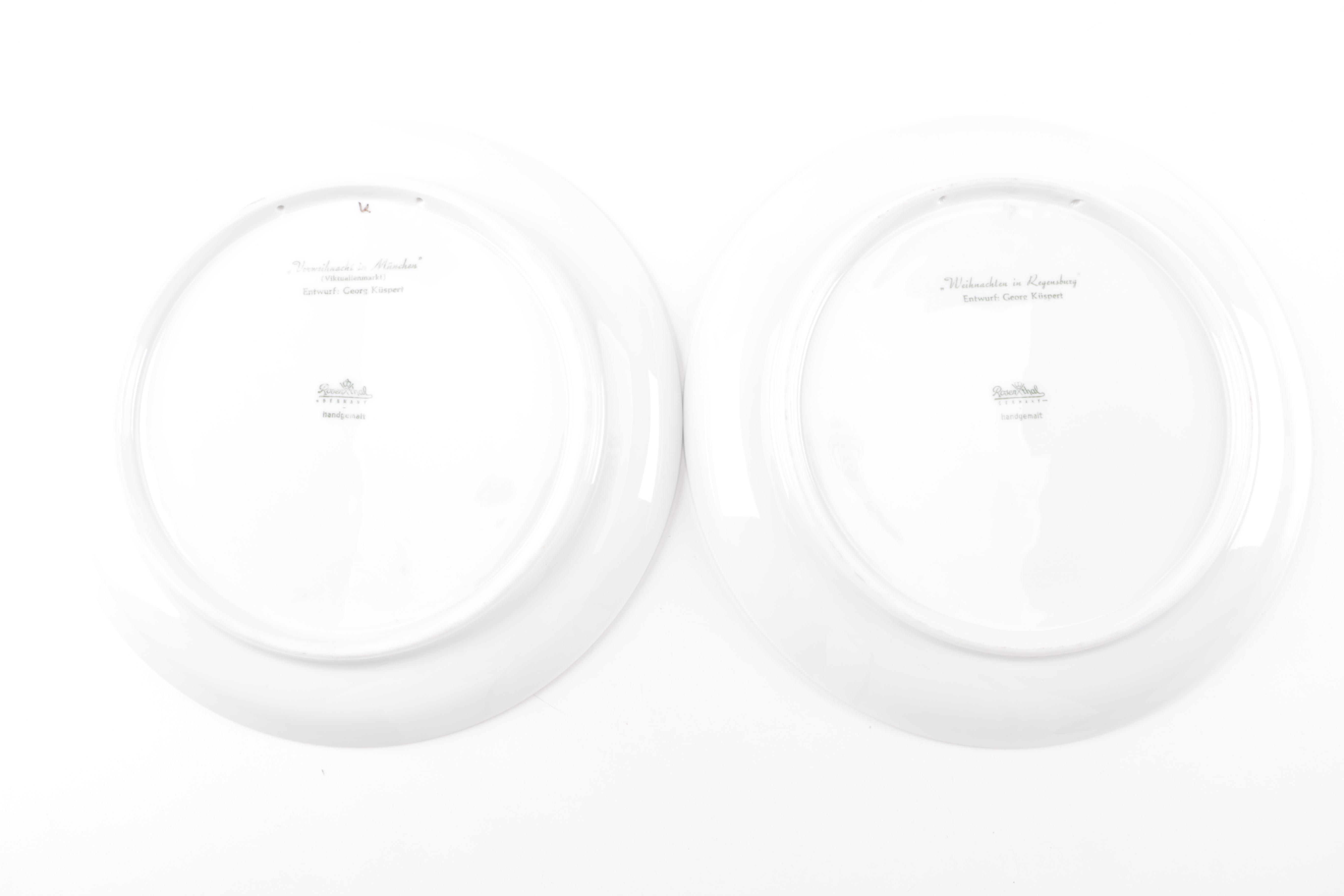 Vintage Rosenthal Christmas Series Collector Plates