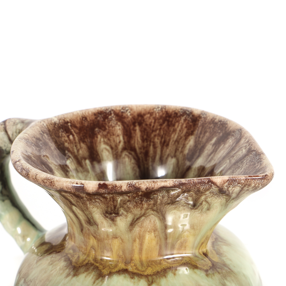 Three 19th-Century Majolica Creamer Jugs