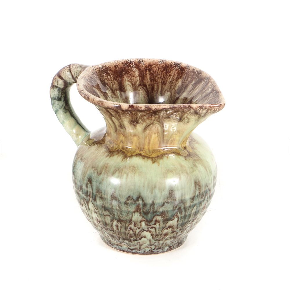Three 19th-Century Majolica Creamer Jugs