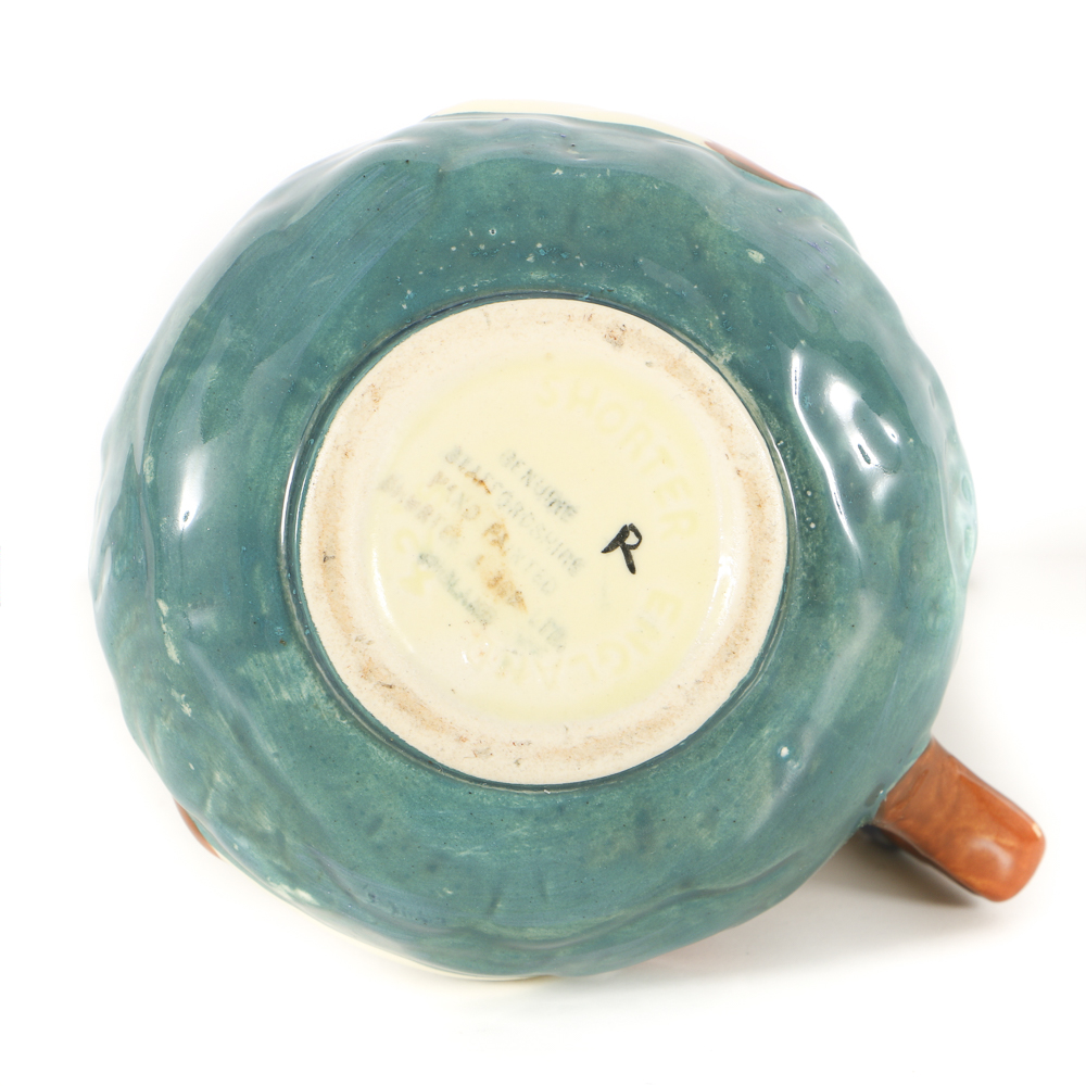 Three 19th-Century Majolica Creamer Jugs