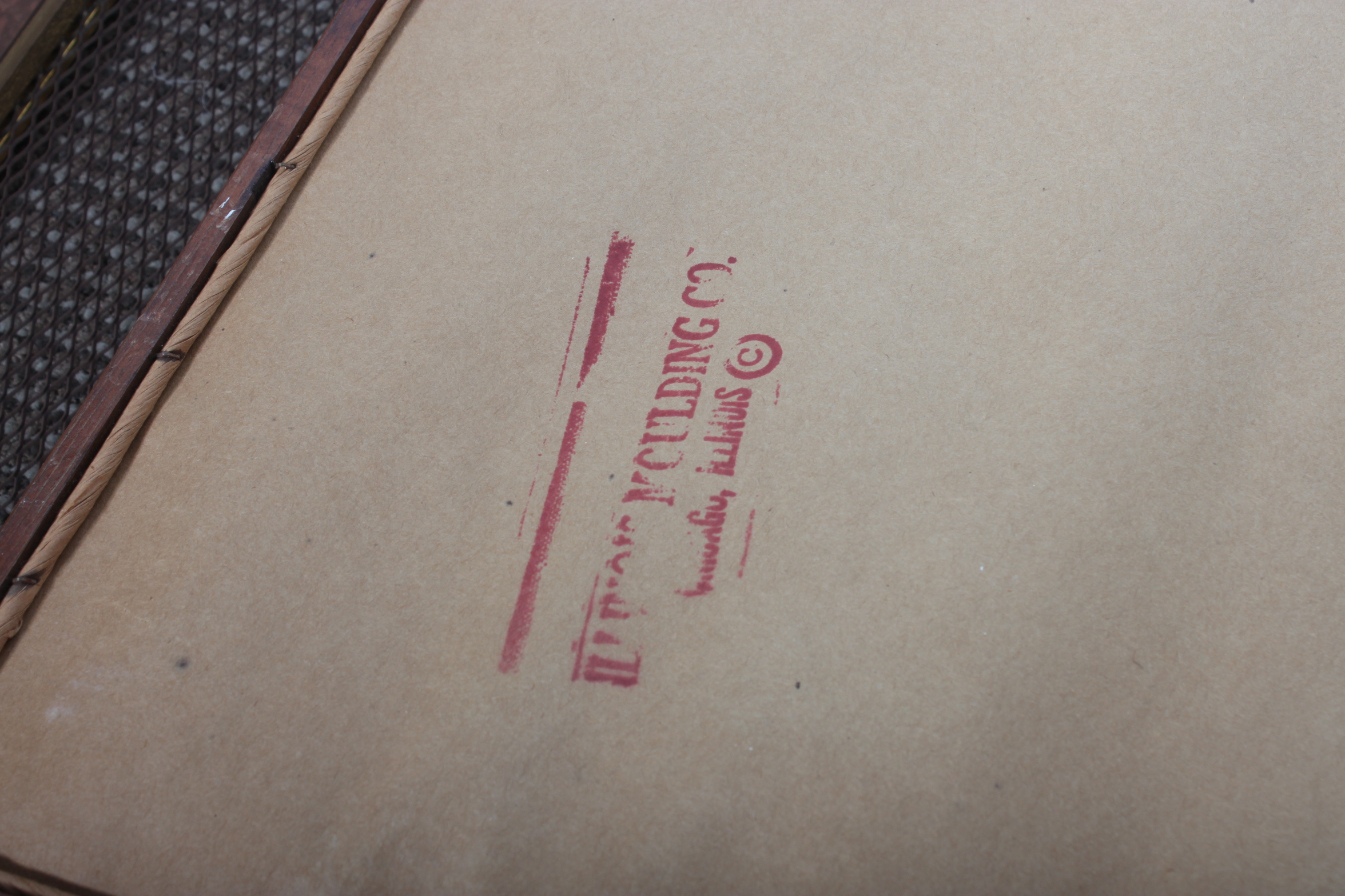 Mid Century Illinois Moulding Co. Mirrored Display Shelving Unit