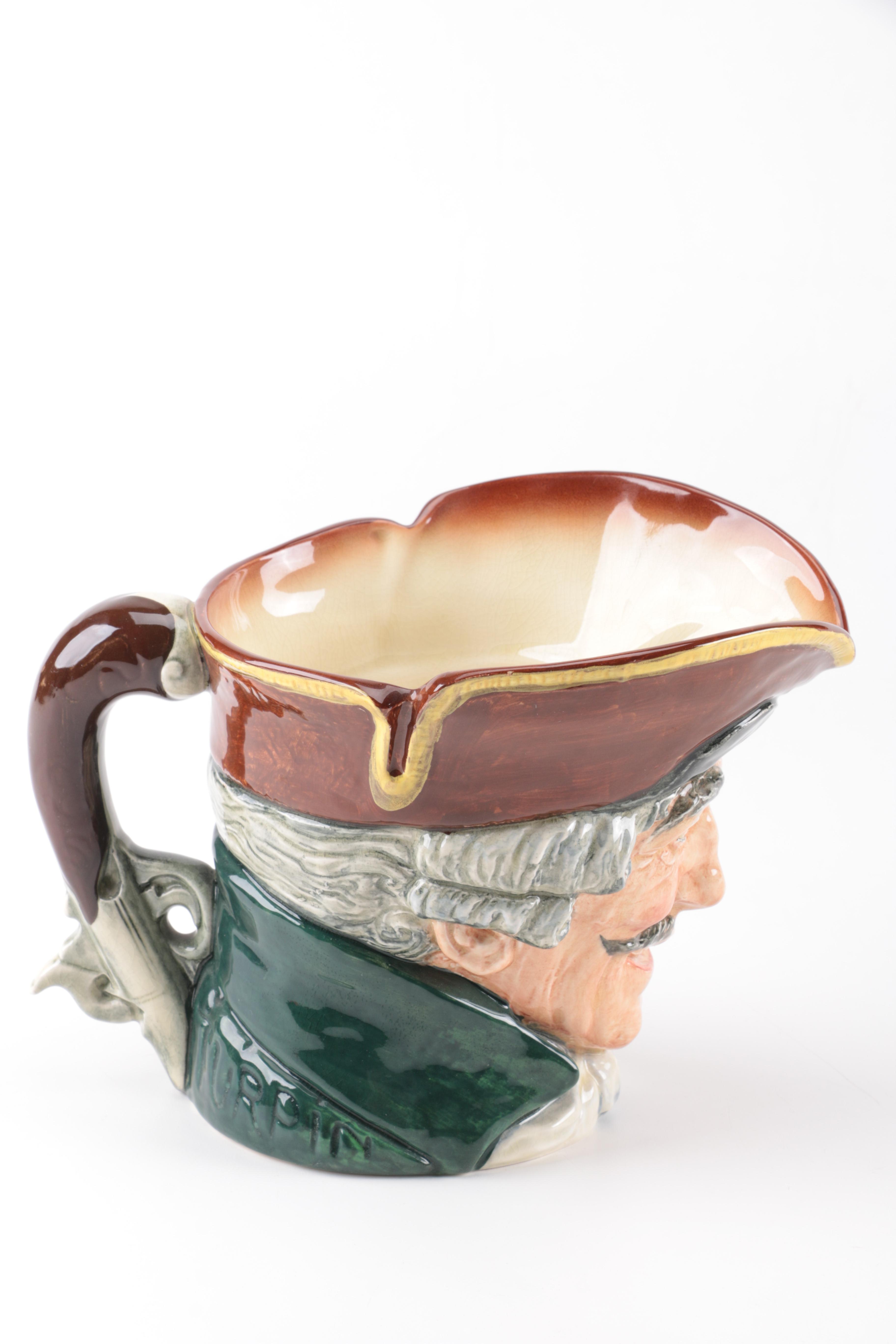 Early Royal Doulton "Dick Turpin" Toby Jug