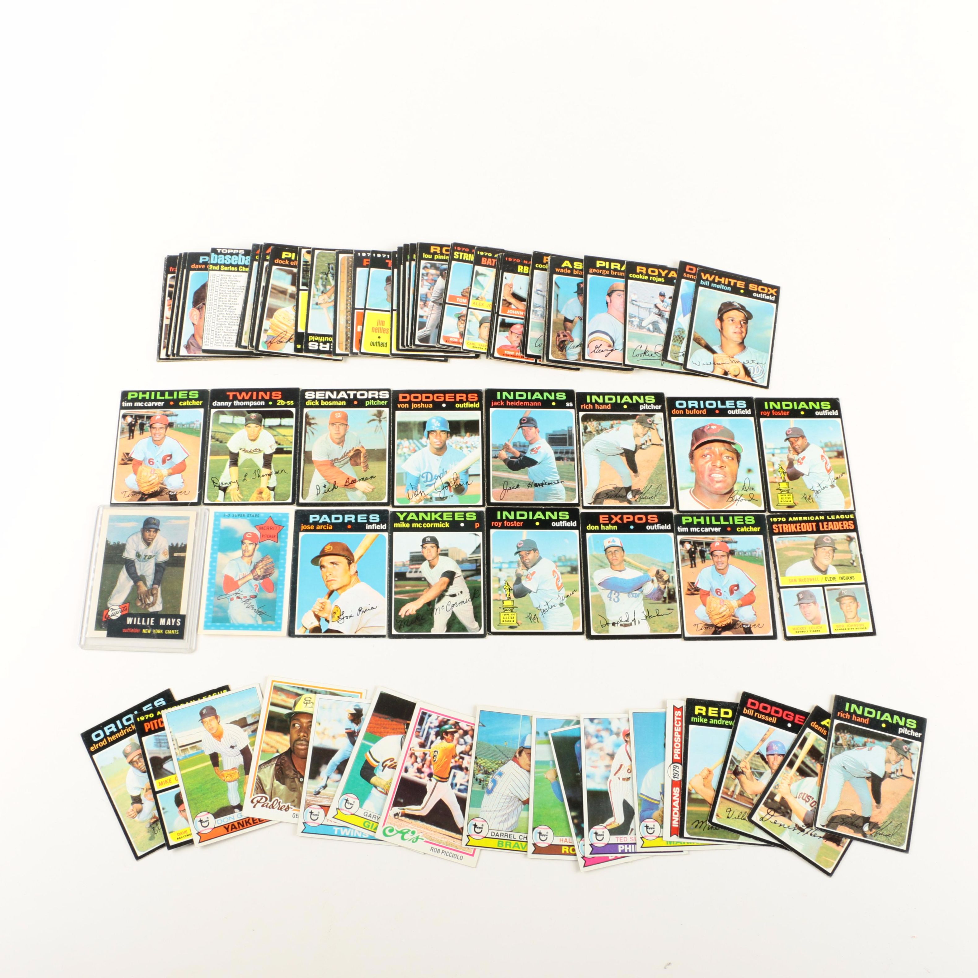 1970s Topps Baseball Cards