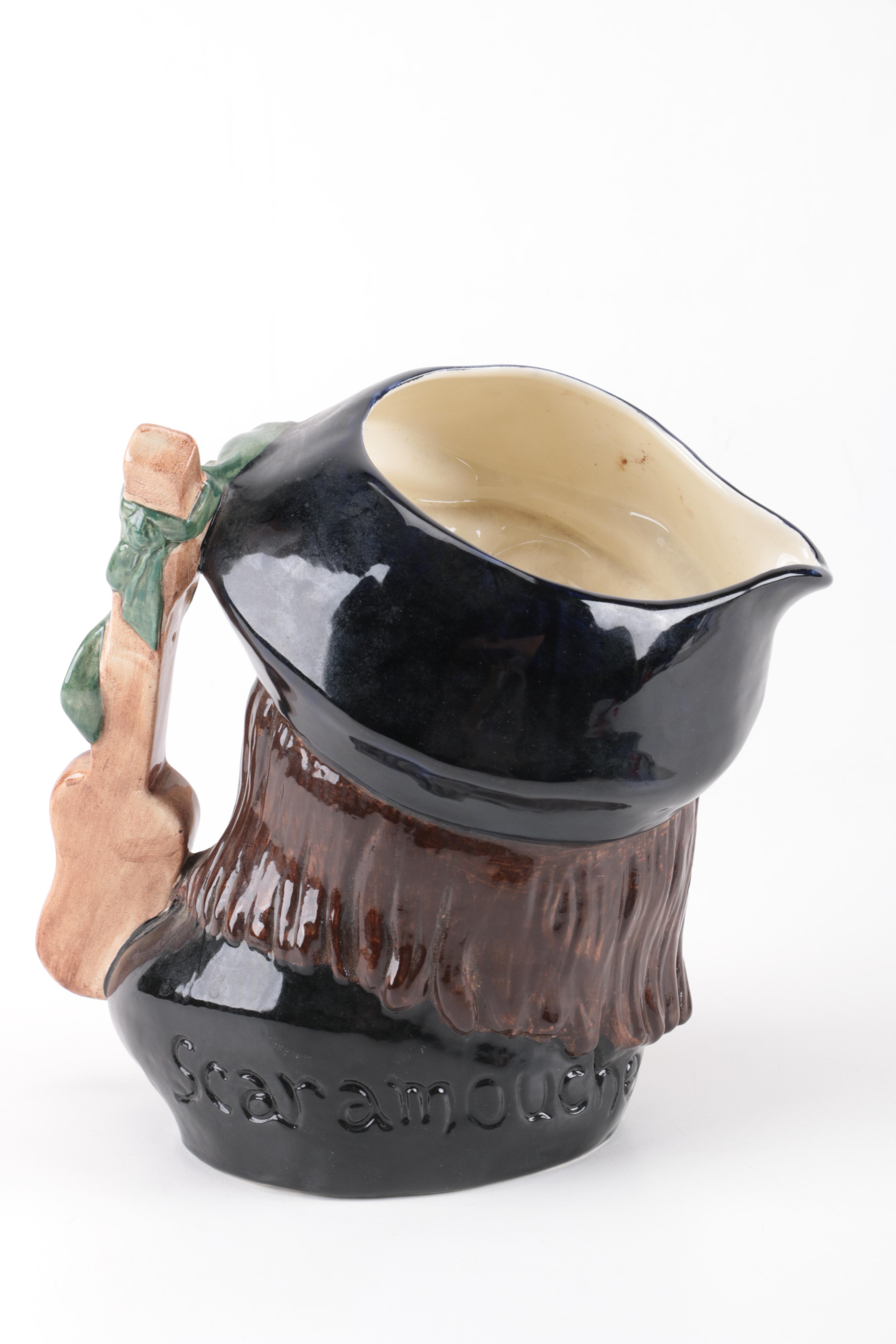 Royal Doulton "Scaramouche" Character Jug Circa 1961