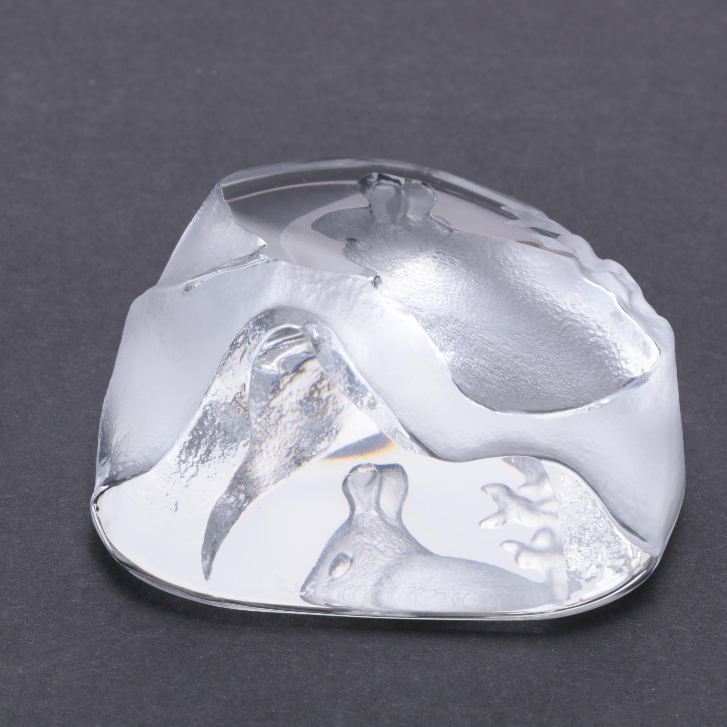 Mats Jonasson Wildlife "Snow Hare" Figurine