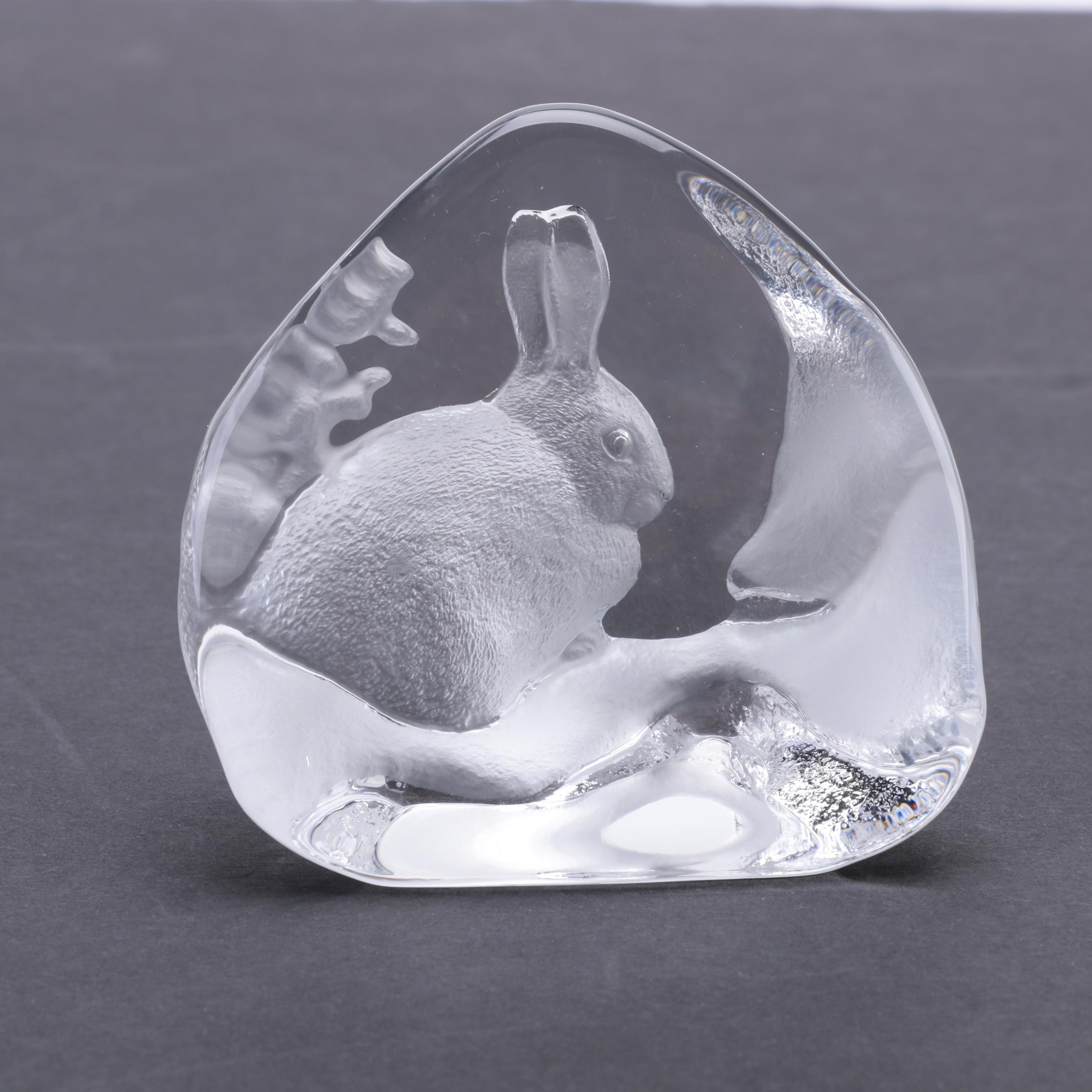 Mats Jonasson Wildlife "Snow Hare" Figurine