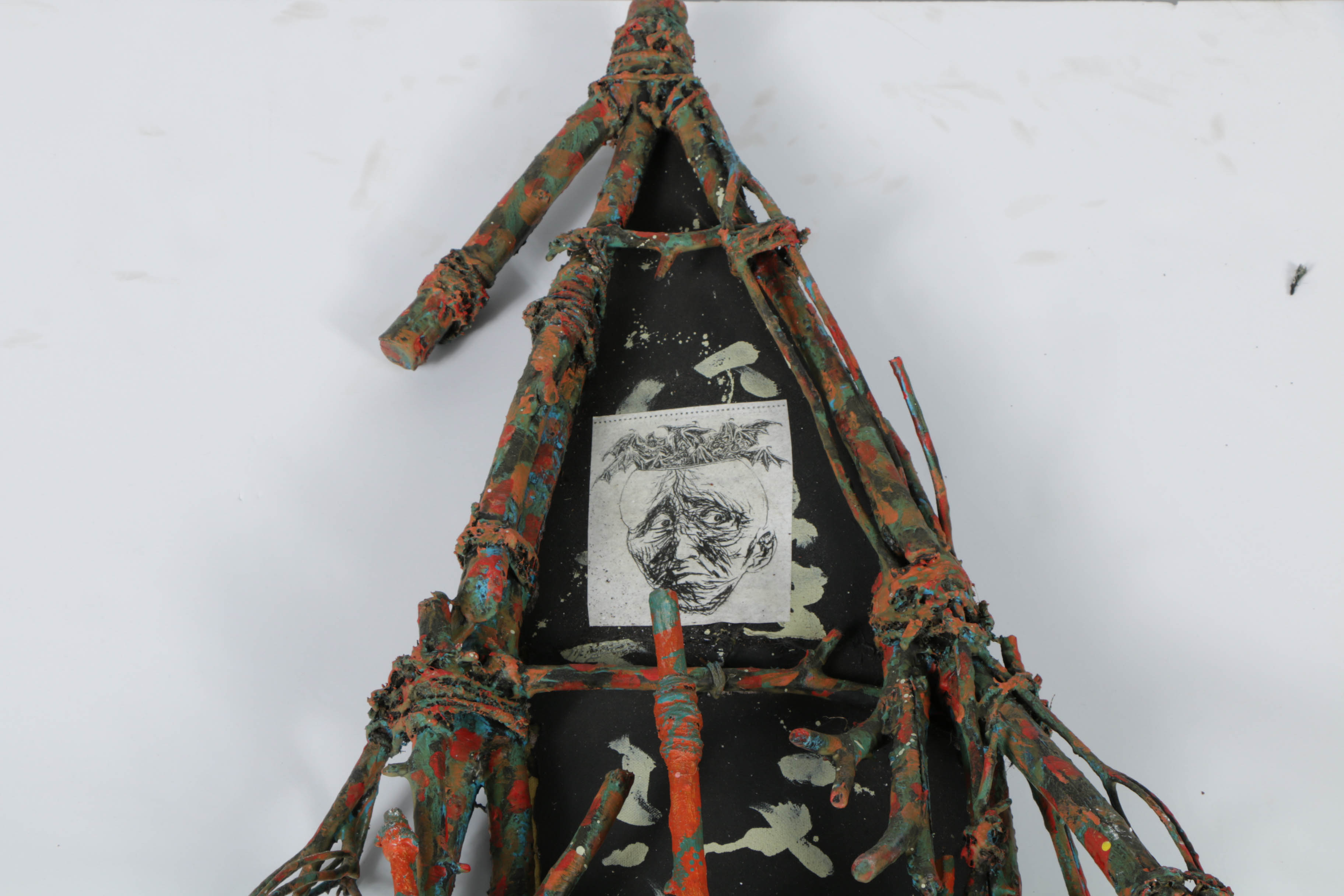 Frank Kowing Mixed Media Sculpture "From the Notebk"