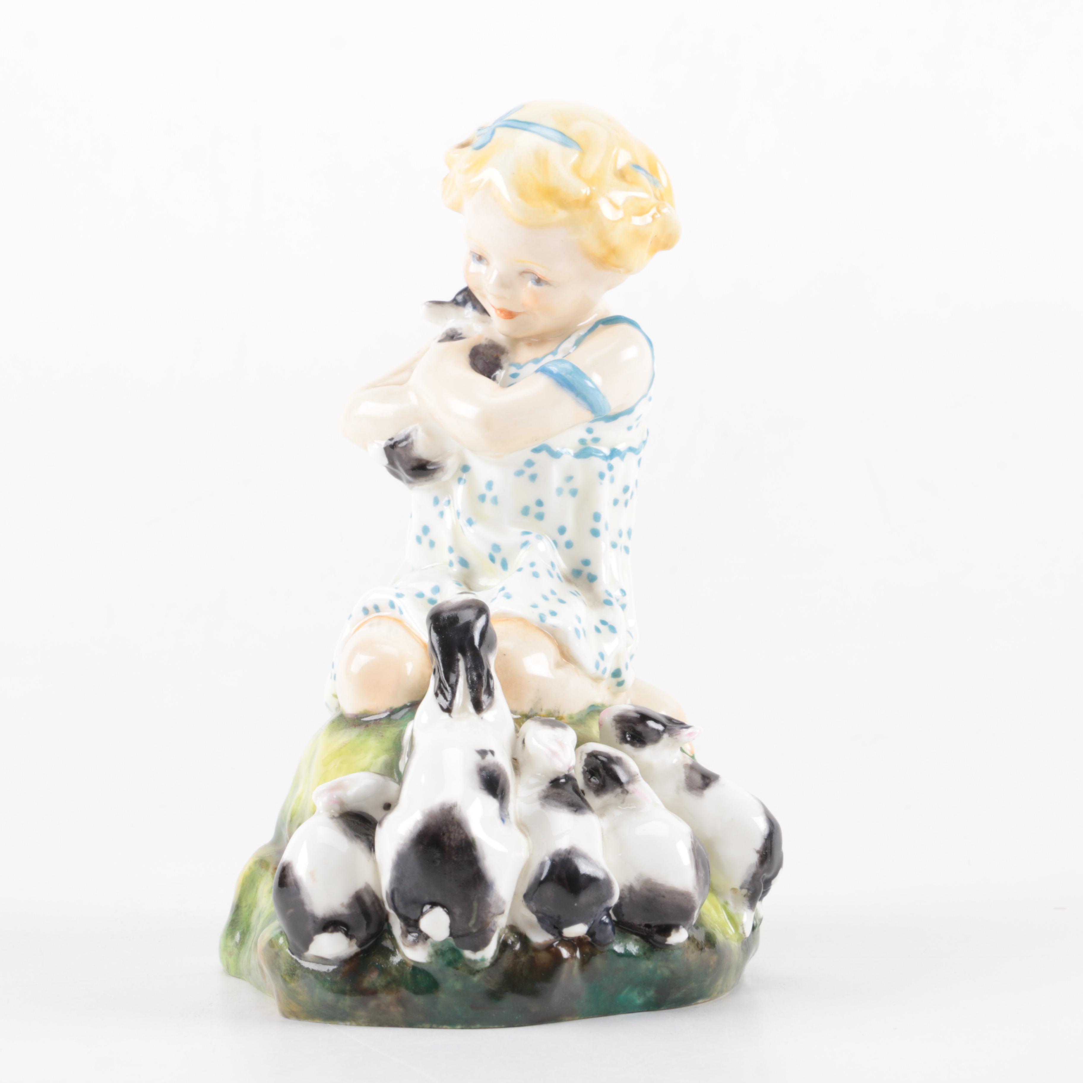 Royal Worcester "My Favourite" Figurine