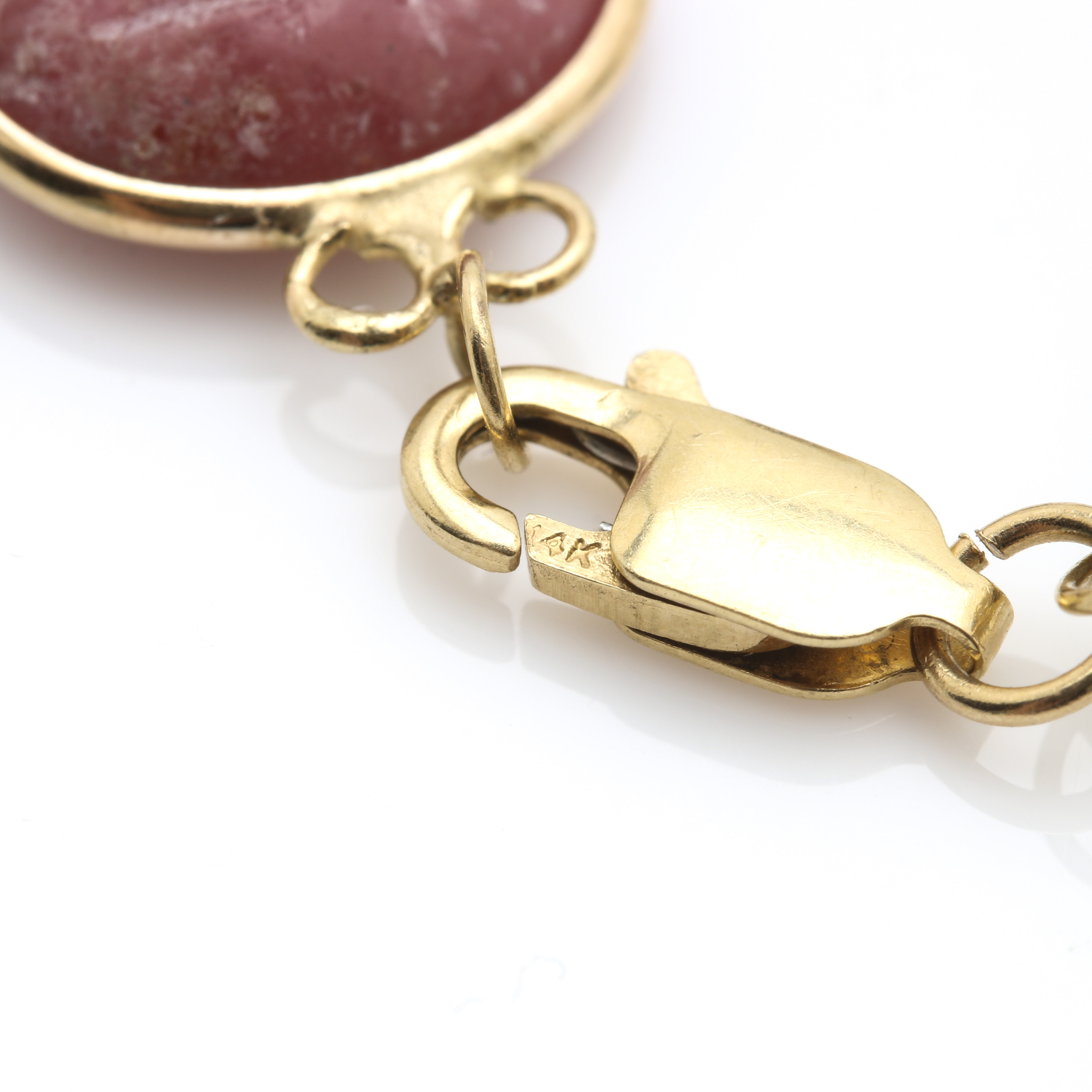 14K Yellow Gold Scarab Bracelet