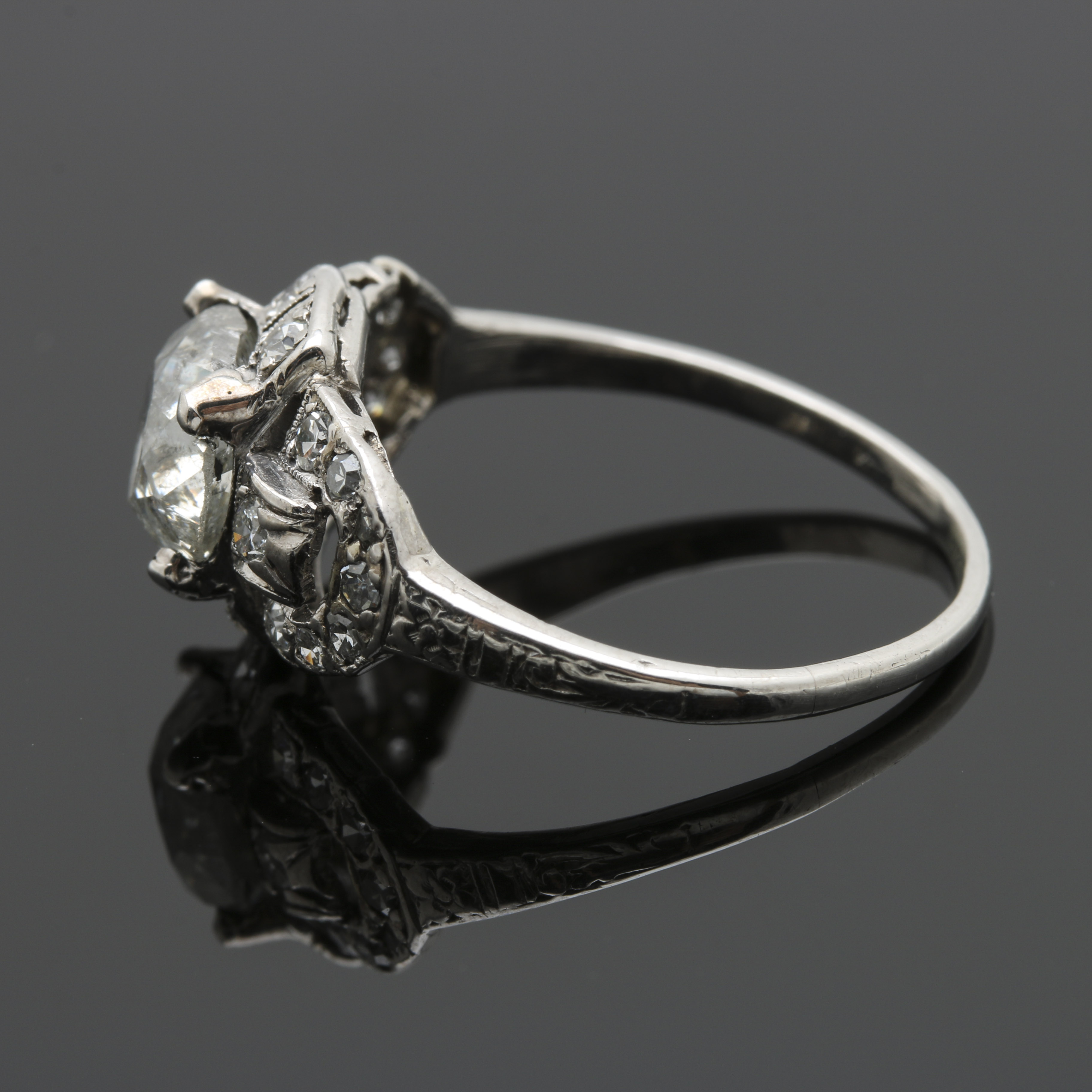 Platinum 1.91 CTW Diamond Ring