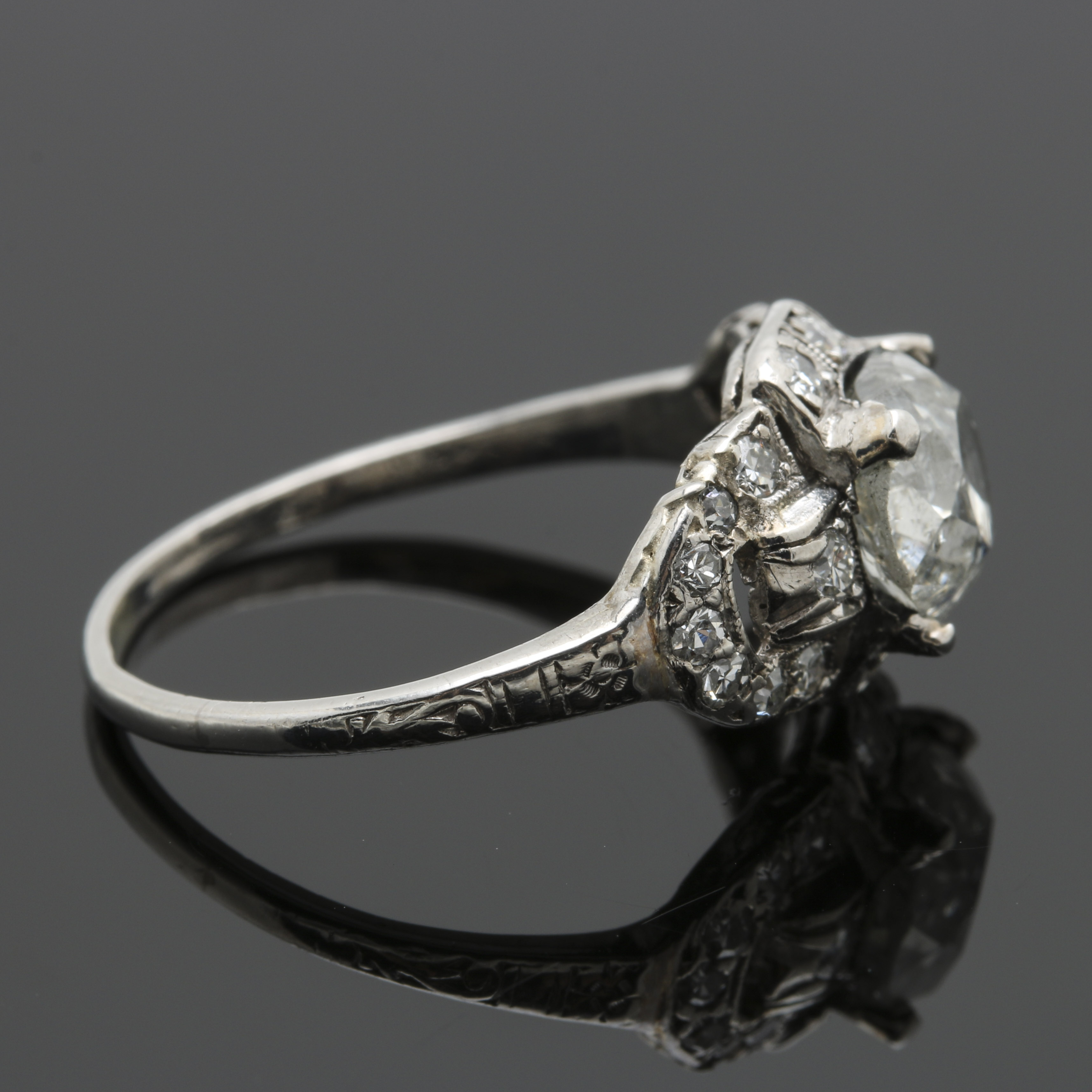 Platinum 1.91 CTW Diamond Ring