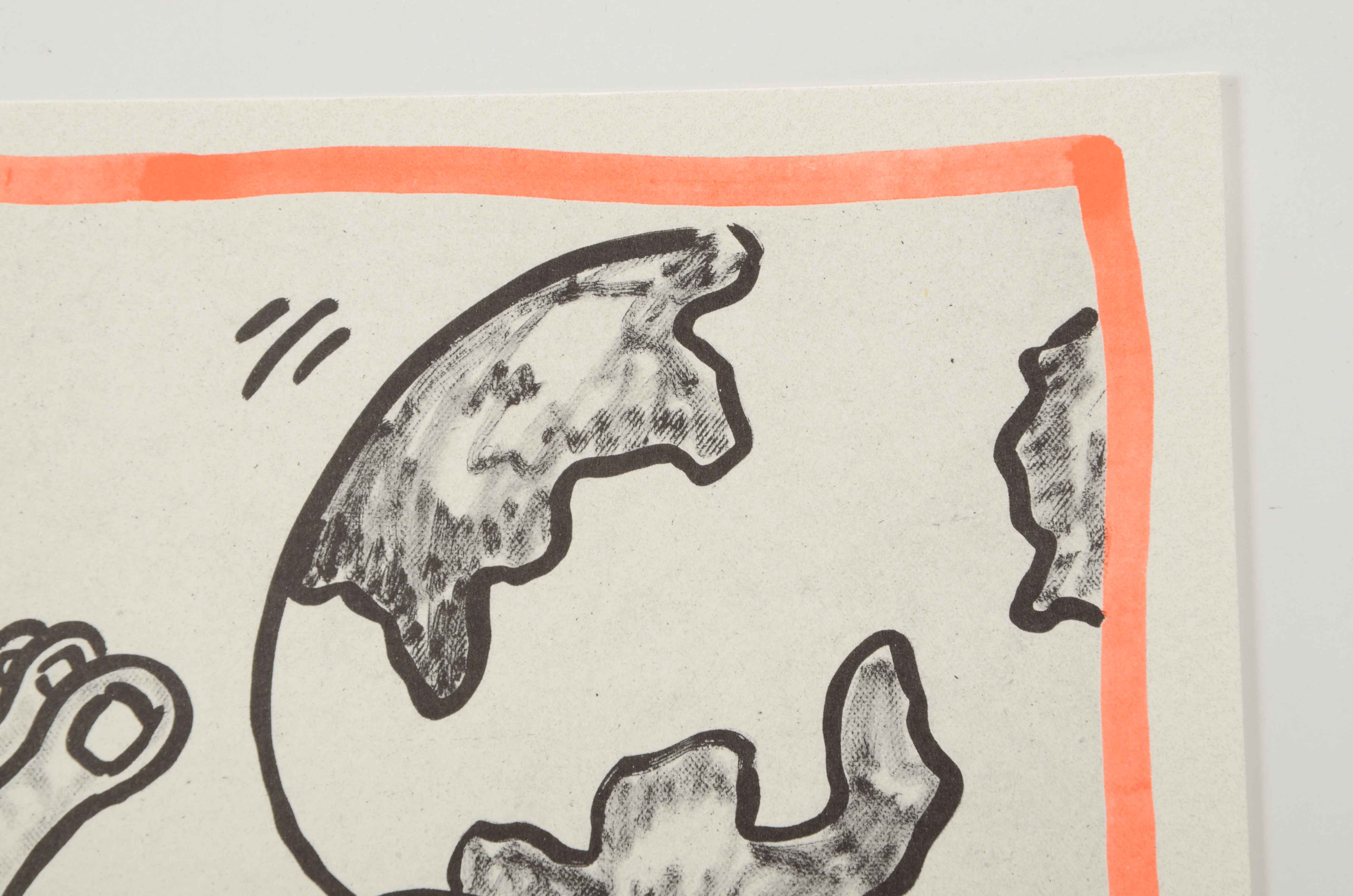 Keith Haring Limited Edition Print from "Against All Odds: 20 Drawings"